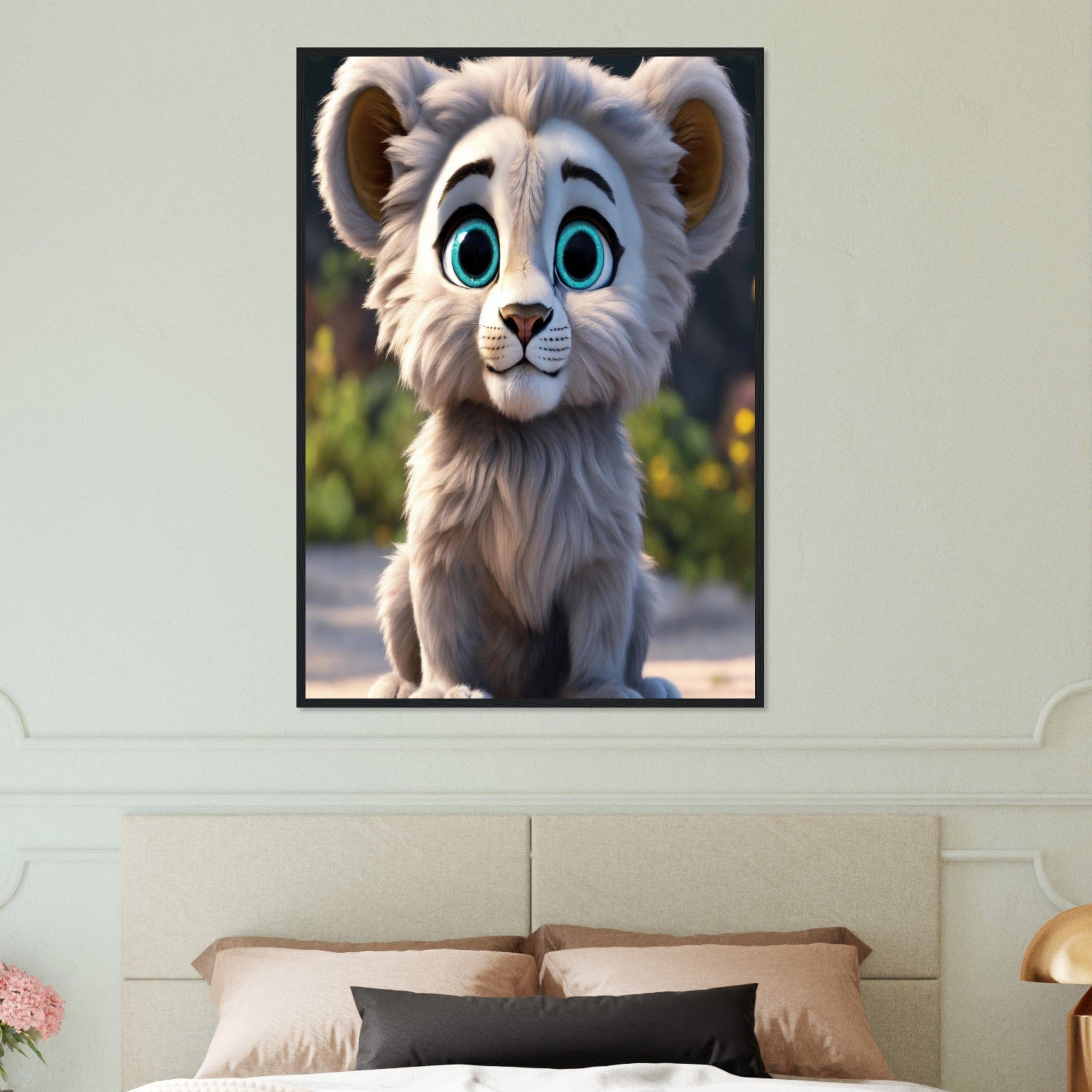 Canvanation Print Material Tableau Lionceau Petit Prince De La Savane