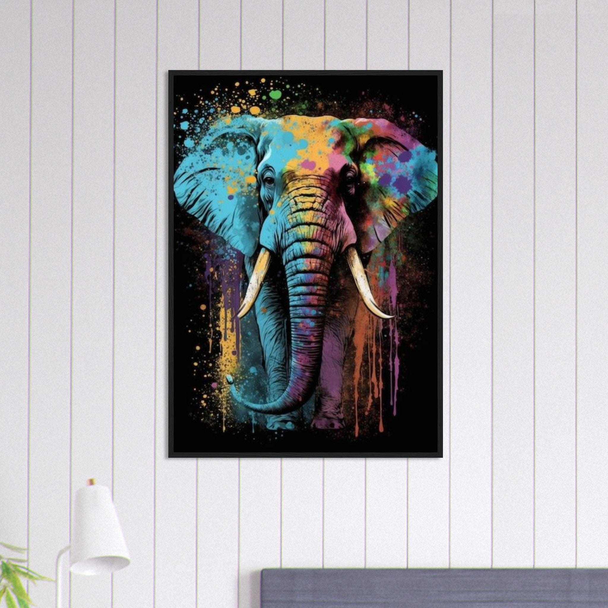 Canvanation Print Material 70x100 cm / 28x40″ Tableau Elephant Douceur Monumentale