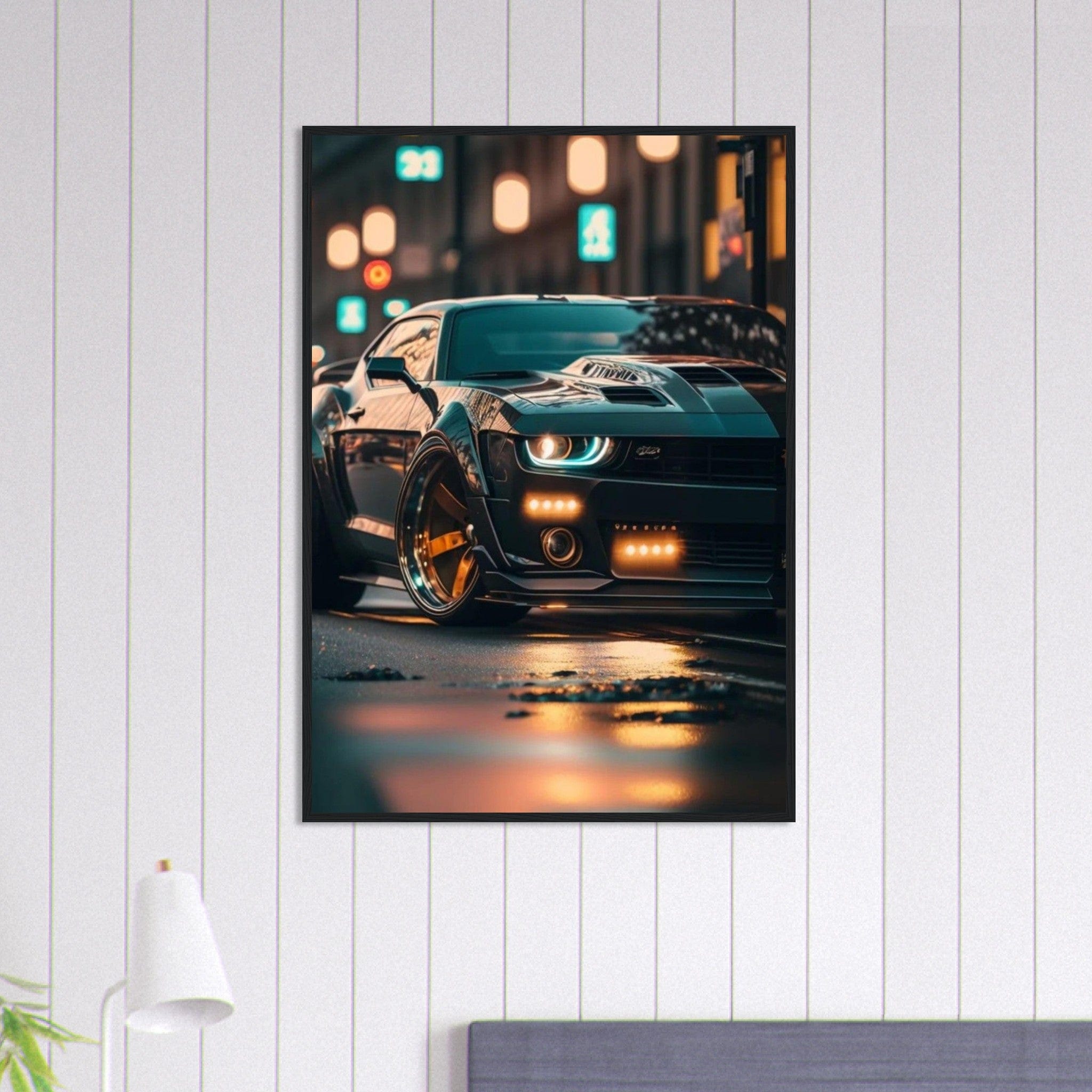 Canvanation Print Material 70x100 cm / 28x40″ Tableau Voiture Cobra Gt