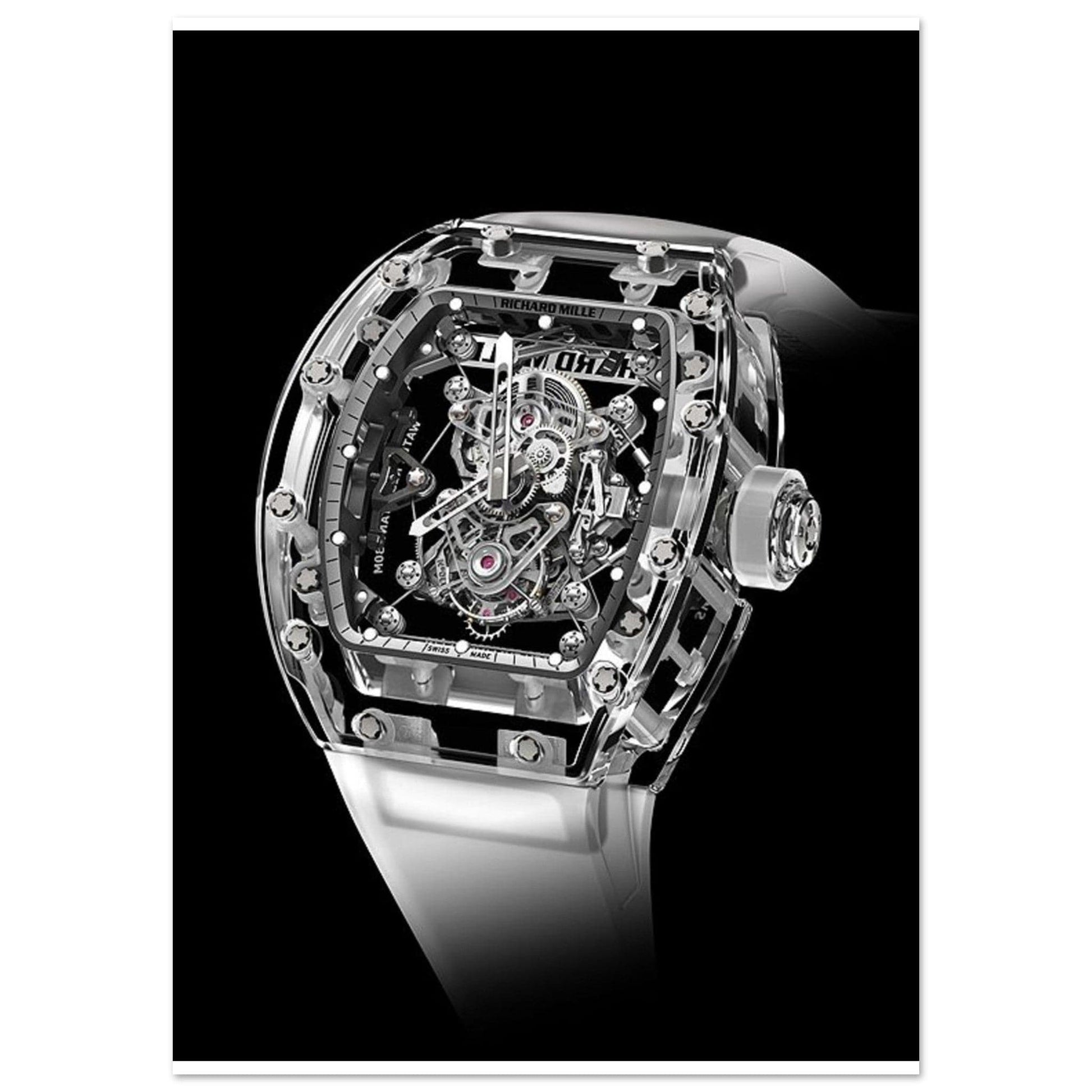 Poster Montre Richard Mille Canvanation