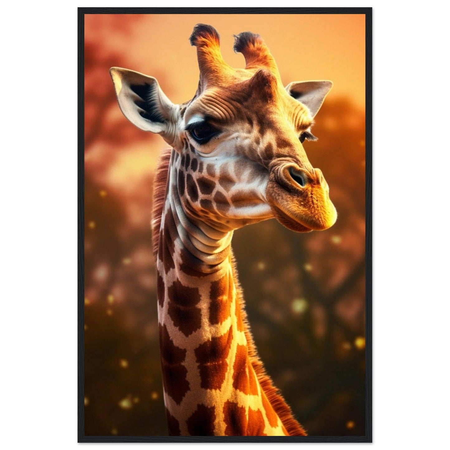 Toile Girafe - Canvanation