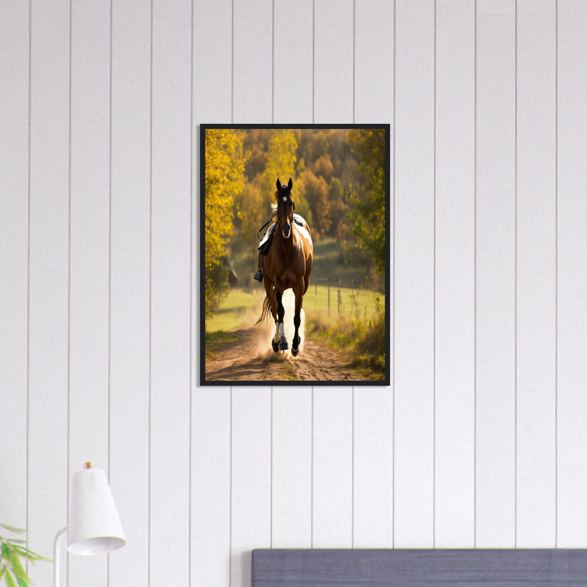 Canvanation Print Material 50x70 cm / 20x28″ Tableau Cheval Noblesse et Force