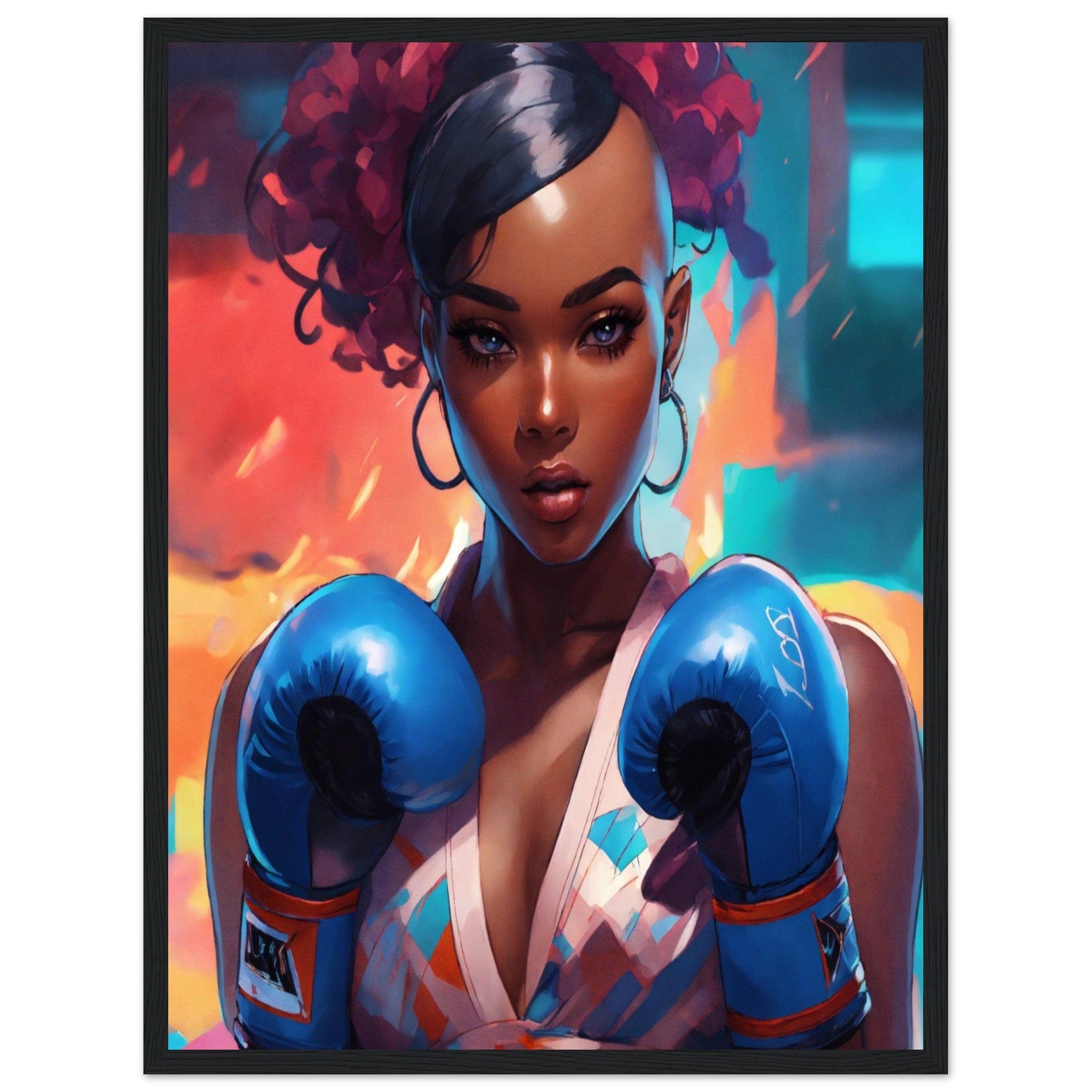 Canvanation Print Material Tableau Boxe Alice