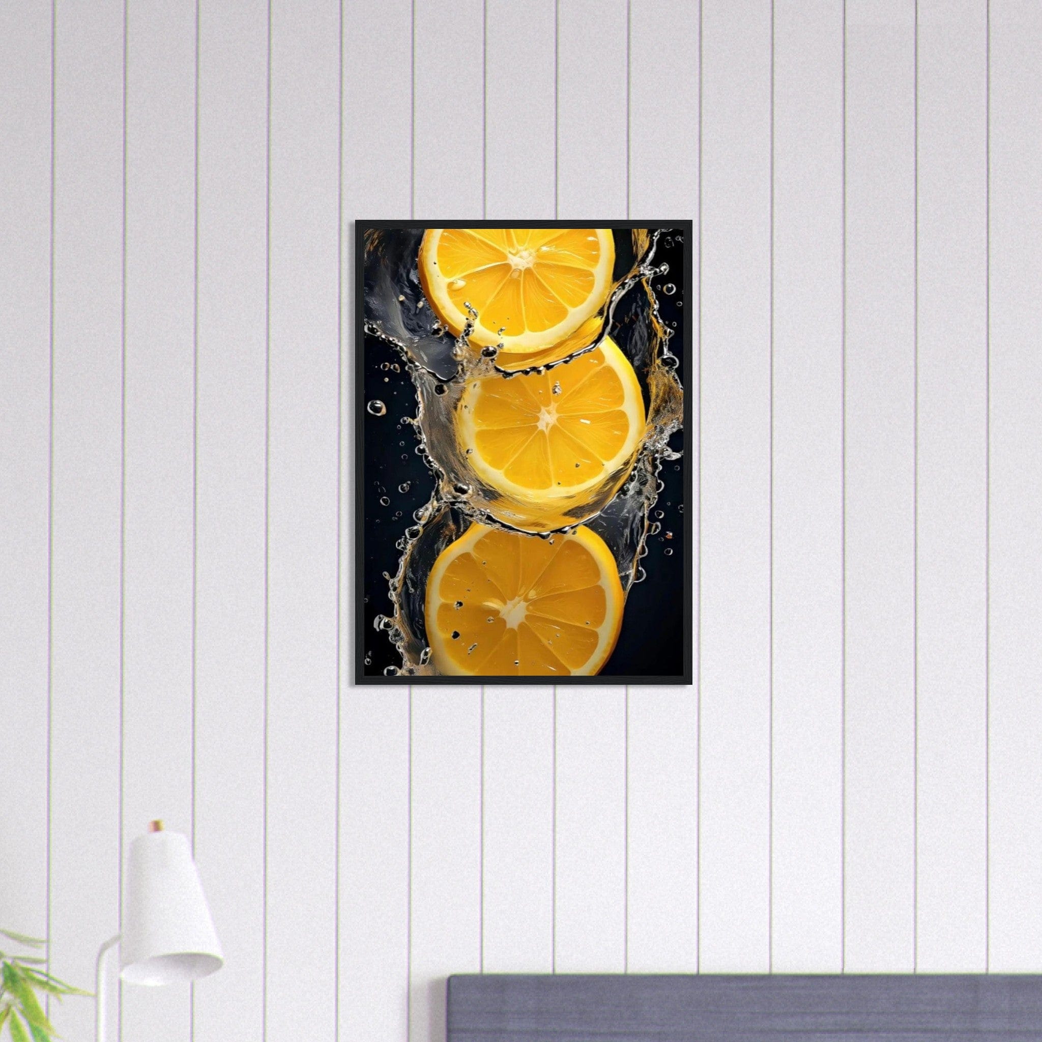 Canvanation Print Material 50x70 cm / 20x28″ Tableau Citron Jaune