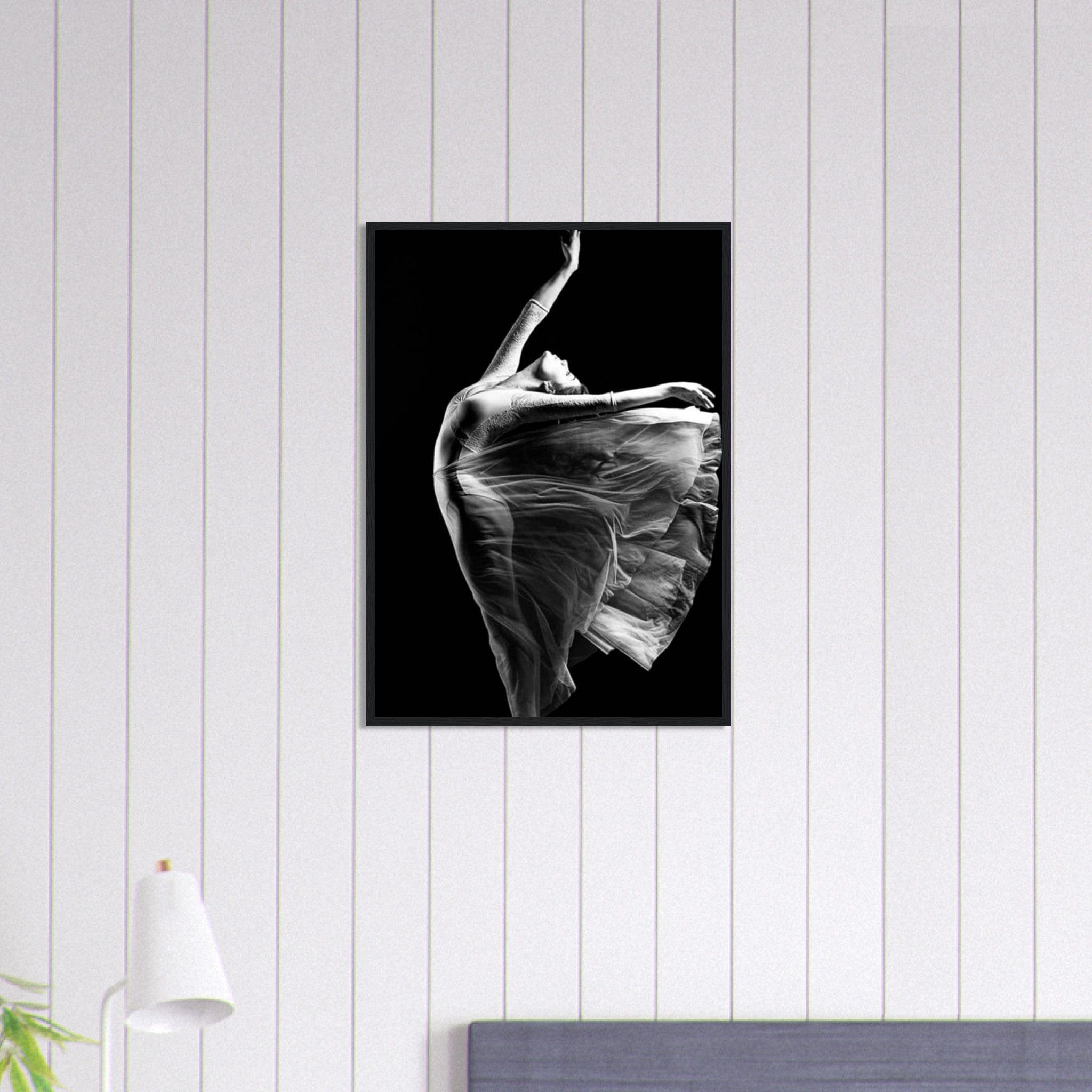 Canvanation Print Material 50x70 cm / 20x28″ Tableau Photo Noir Et Blanc-Femme-Danseuse