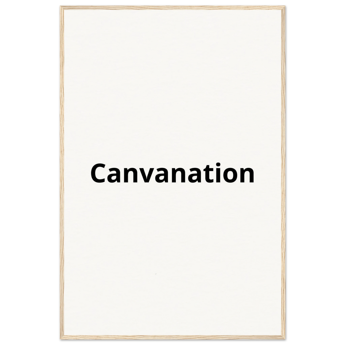 Canvanation Print Material 60x90 cm / 24x36″ / Cadre en bois Tableau Personnalisé