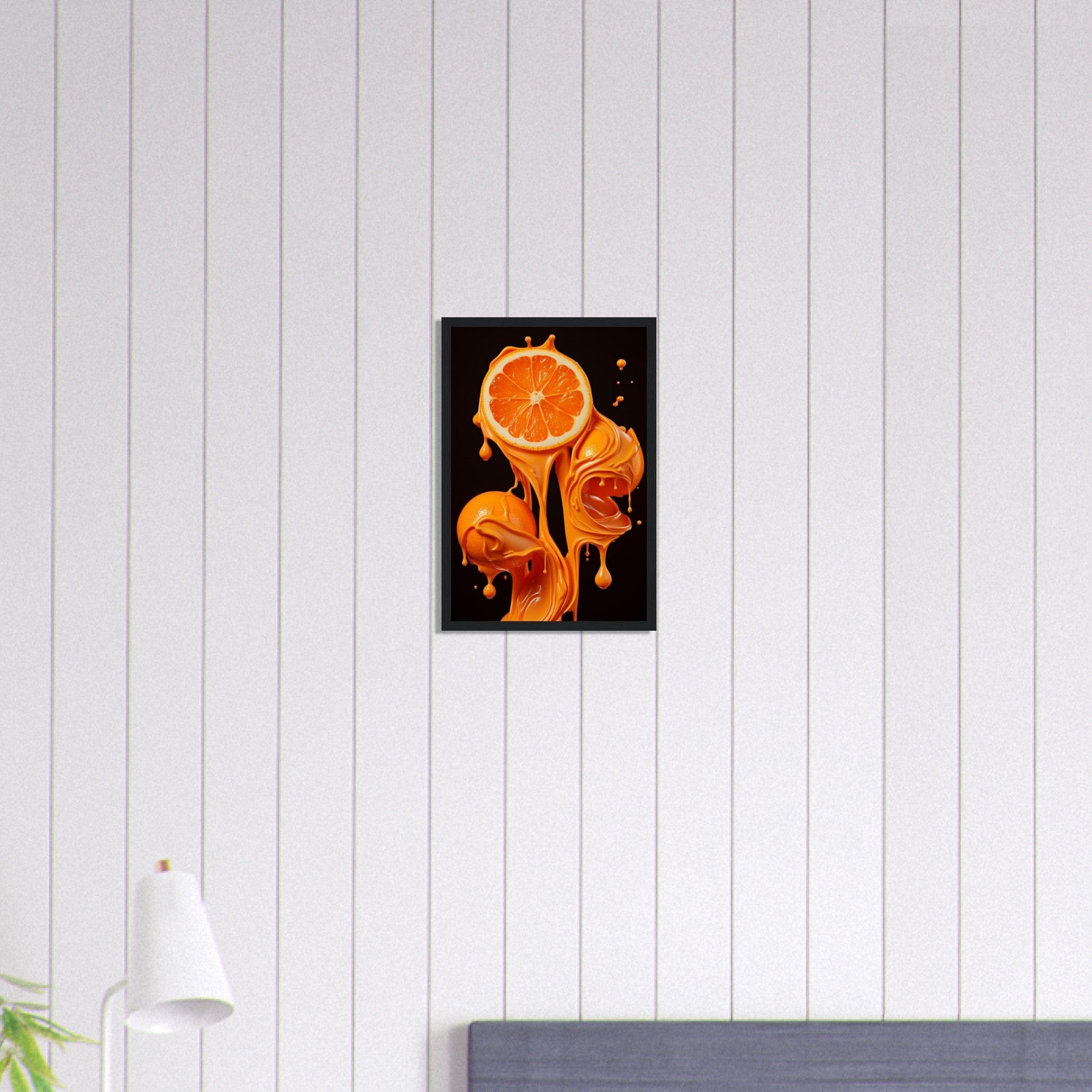 Canvanation Print Material 30x45 cm / 12x18″ Tableau Cuisine Orange