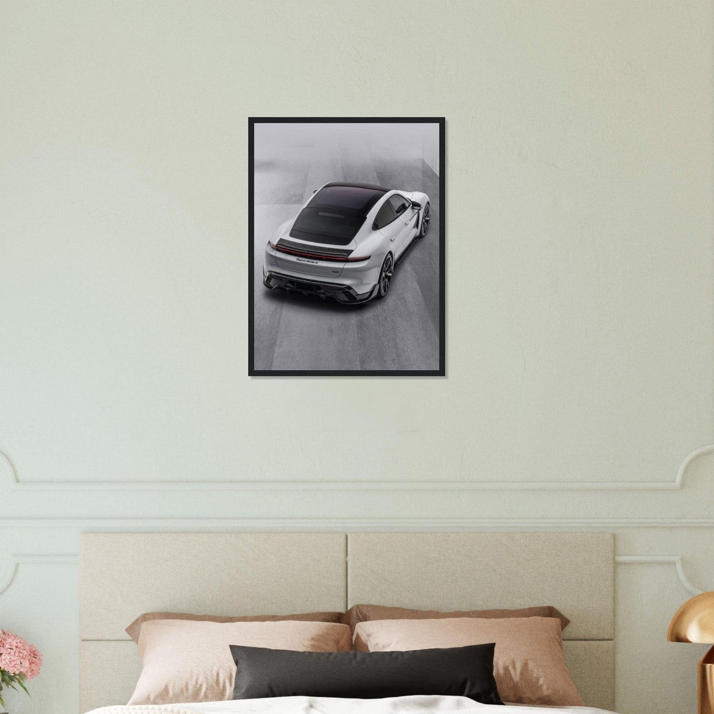 Tableau Porsche Gris