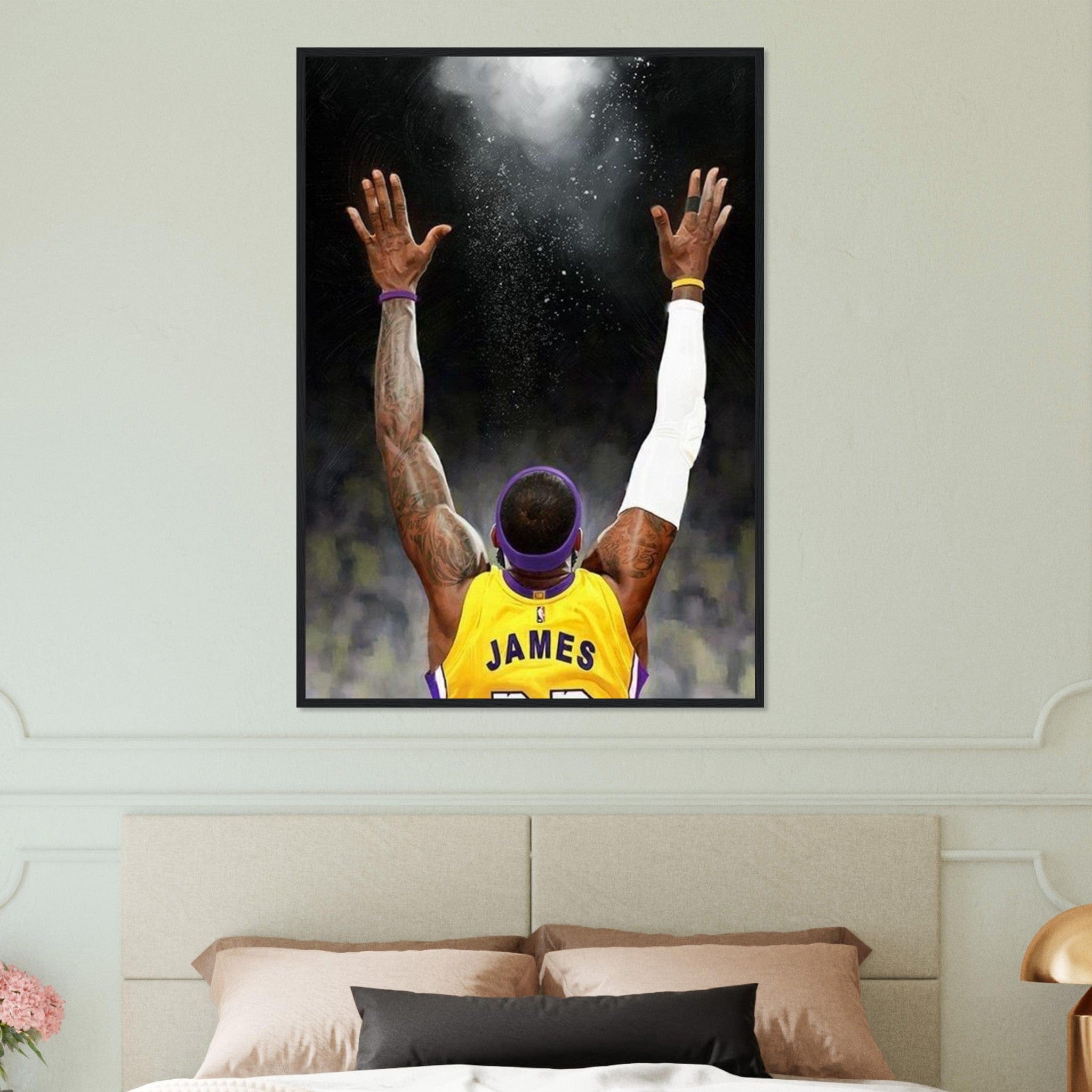 Canvanation Print Material Tableau Basket Lebron James Dynastie