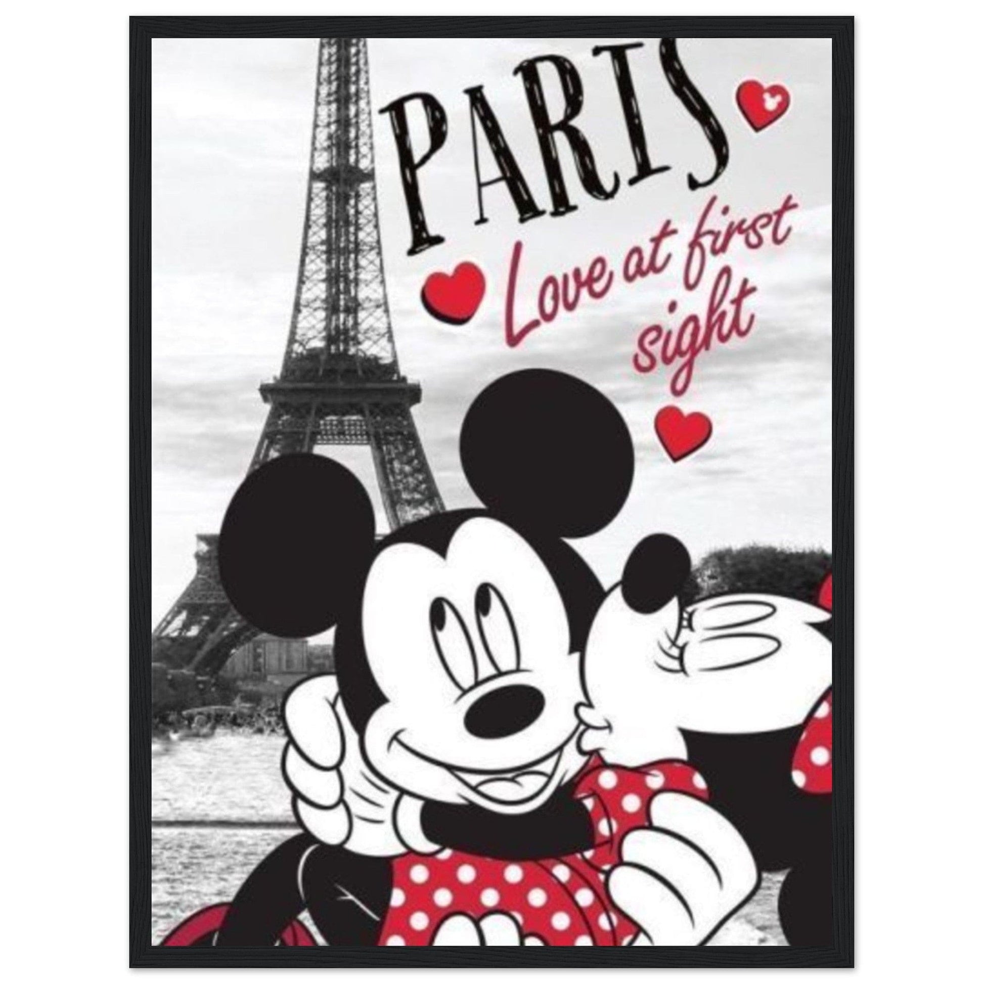 Tableau Mickey Minnie - Canvanation