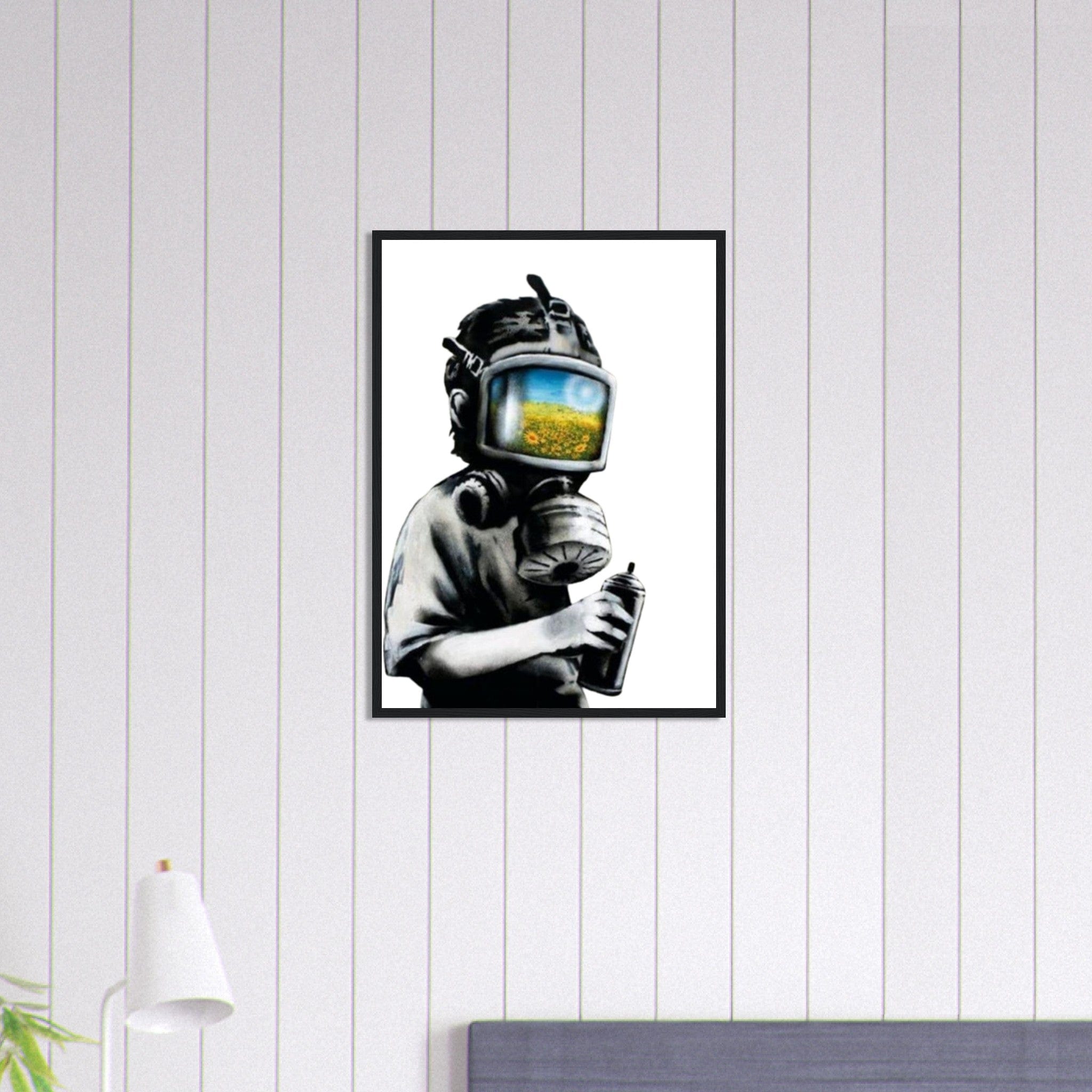 Canvanation Print Material 50x70 cm / 20x28″ Tableau Espoir Banksy