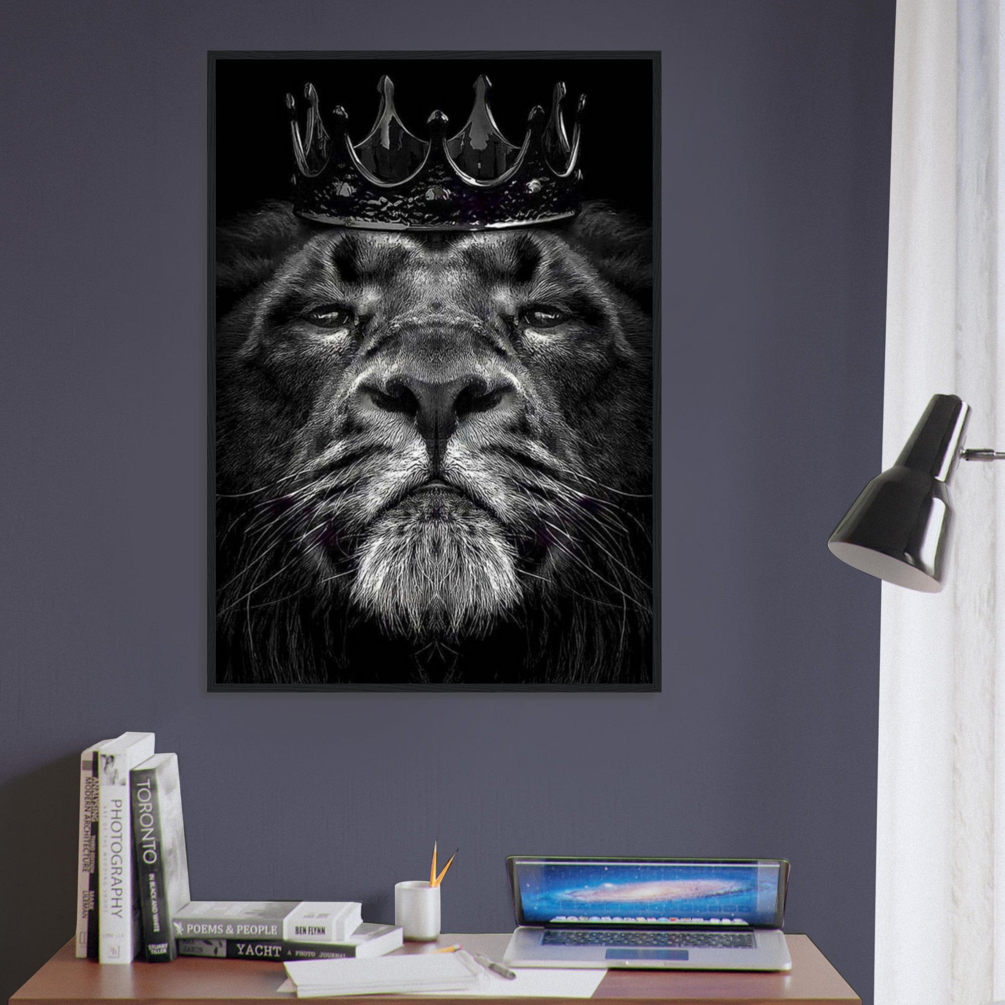 Canvanation Print Material Tableau Tête De Lion