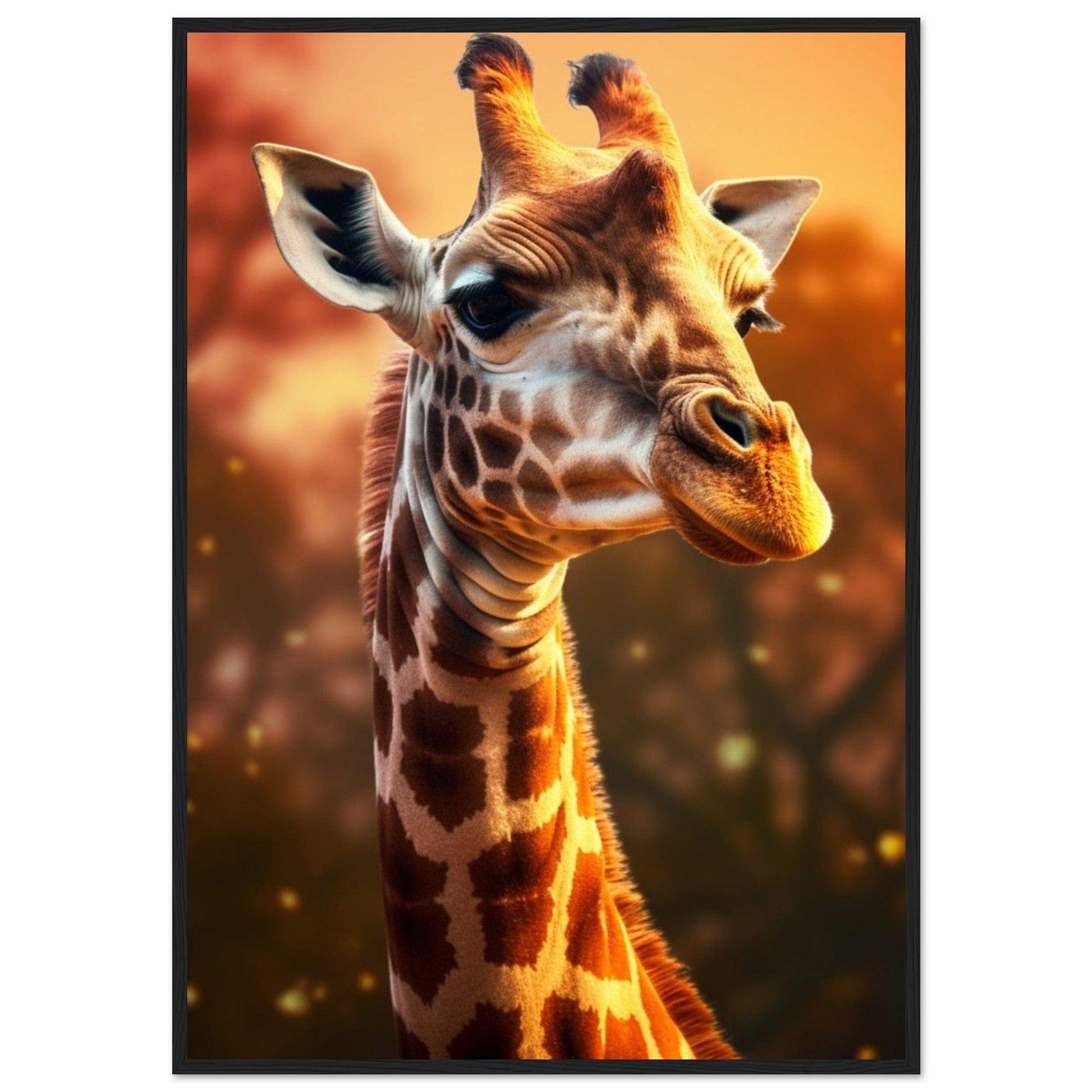 Toile Girafe - Canvanation