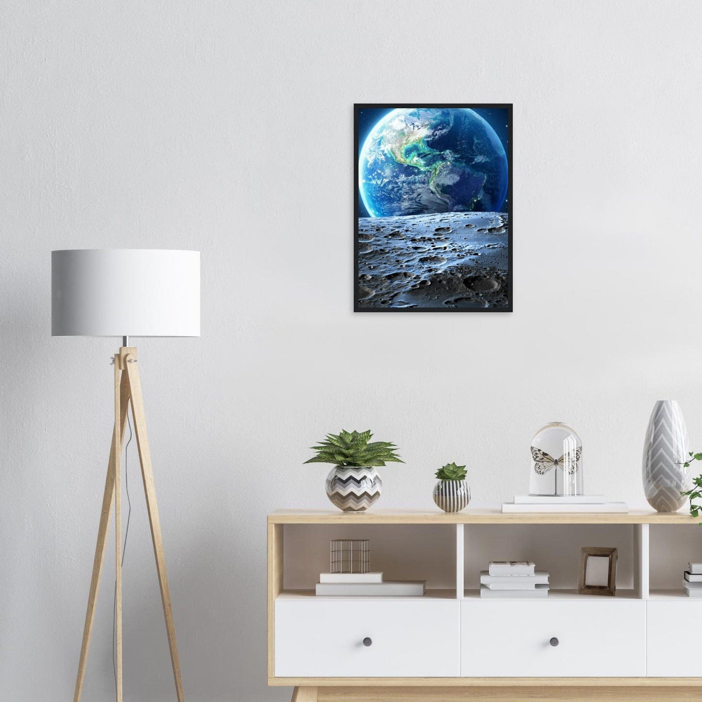 Tableau Lune Et Terre