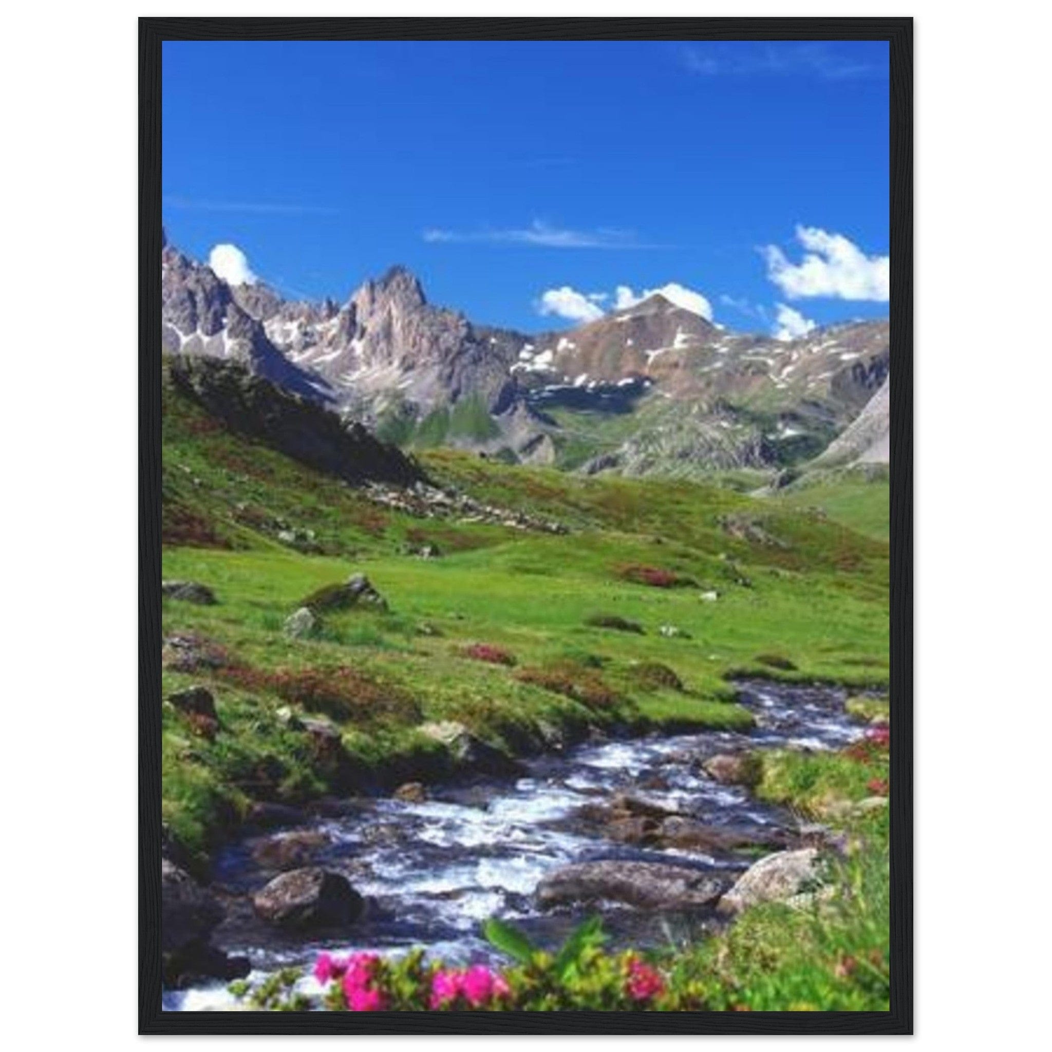 Canvanation Print Material Tableau Montagne Les Alpes