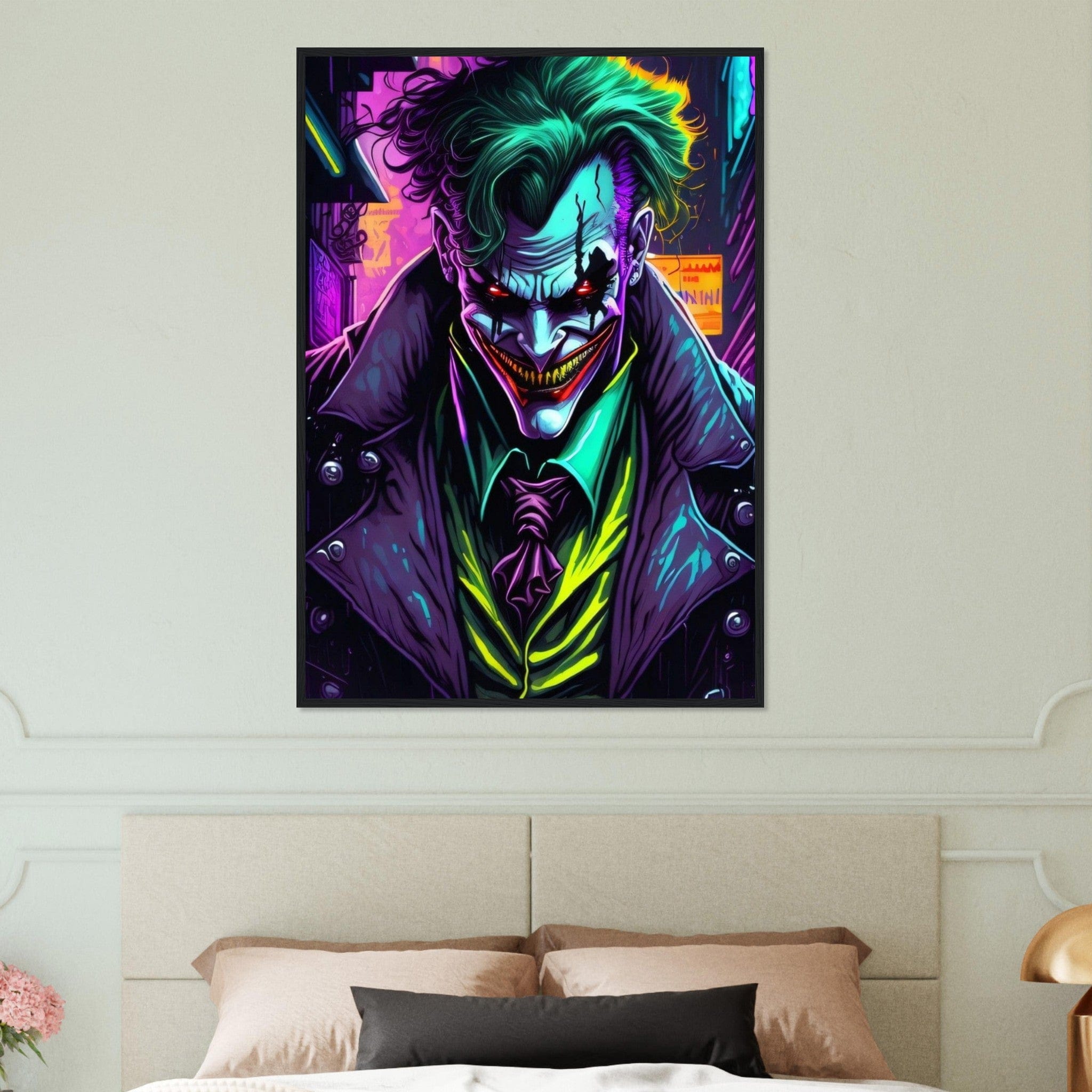 Canvanation Print Material 70x100 cm / 28x40″ Tableau Pop Art Joker