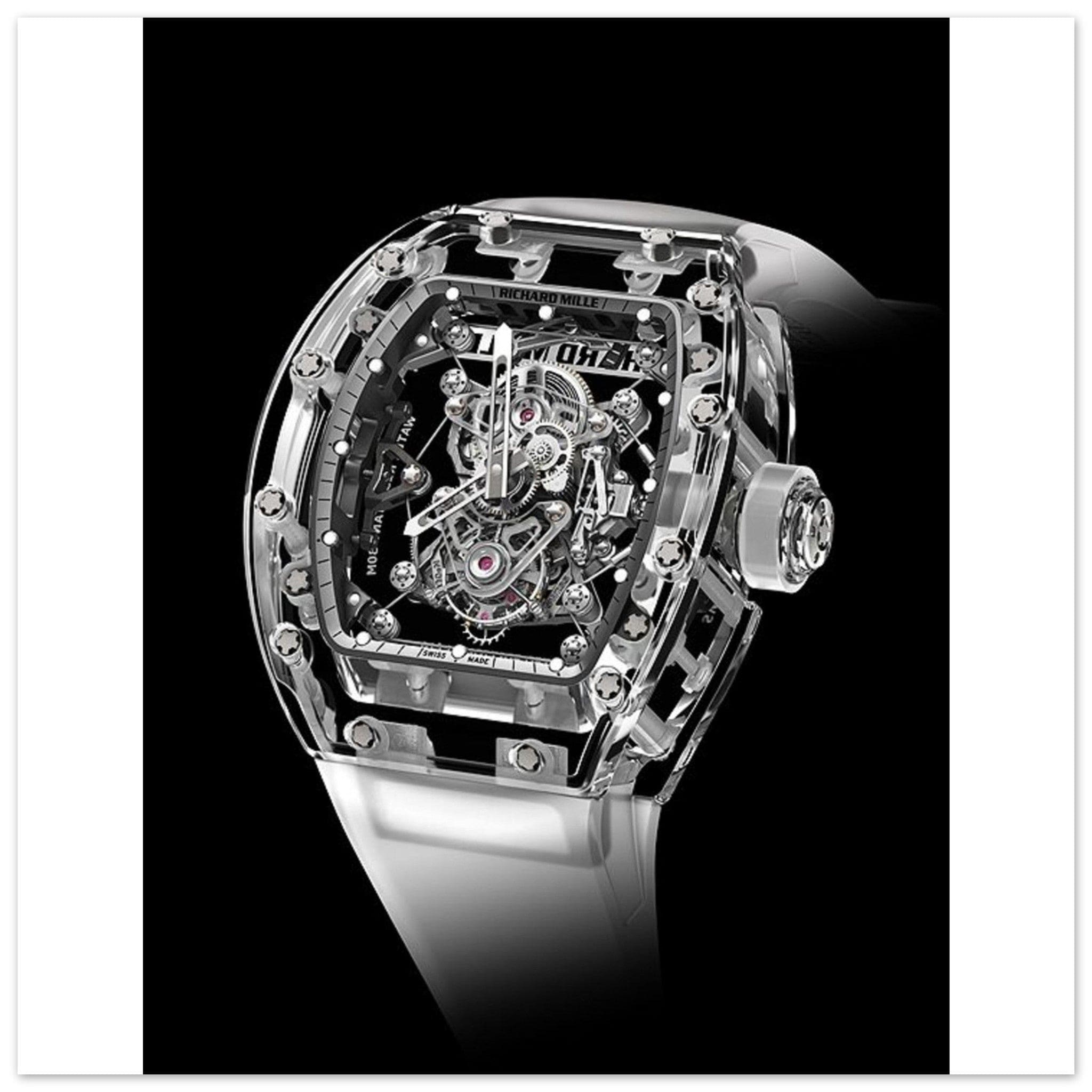 Poster Montre Richard Mille Canvanation