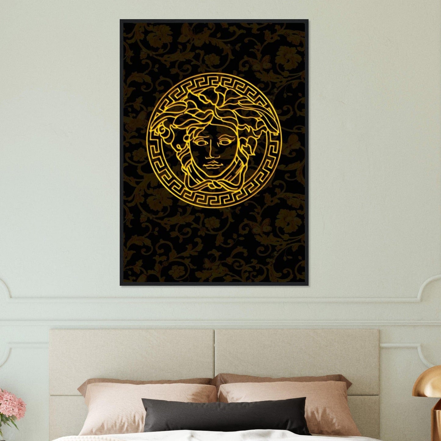 Tableau Marque De Luxe Versace Medusa Canvanation