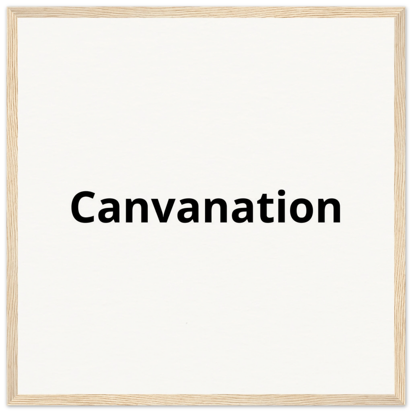 Canvanation Print Material 40x40 cm / 16x16″ / Cadre en bois Tableau Personnalisé