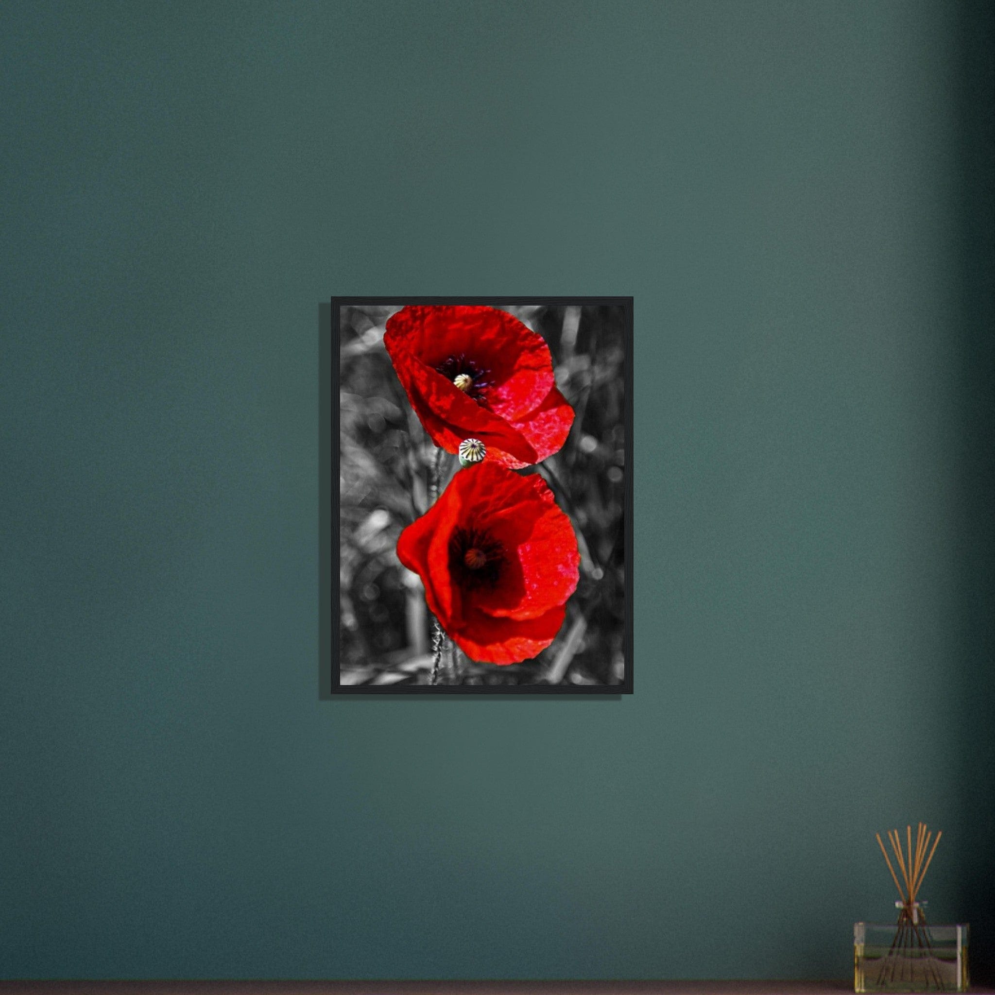 Les Coquelicots Tableau Canvanation