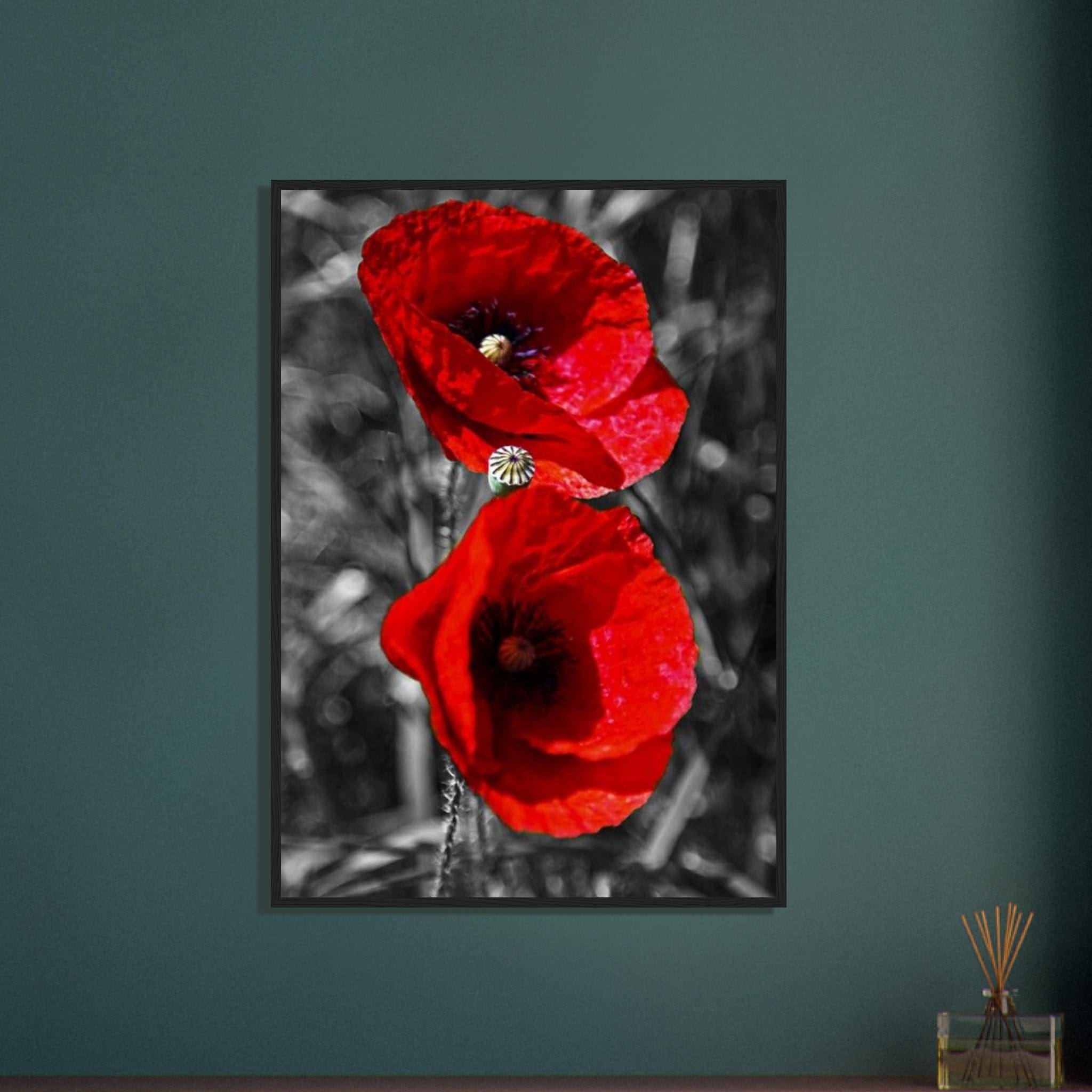 Canvanation Print Material 70x100 cm / 28x40″ Les Coquelicots Tableau