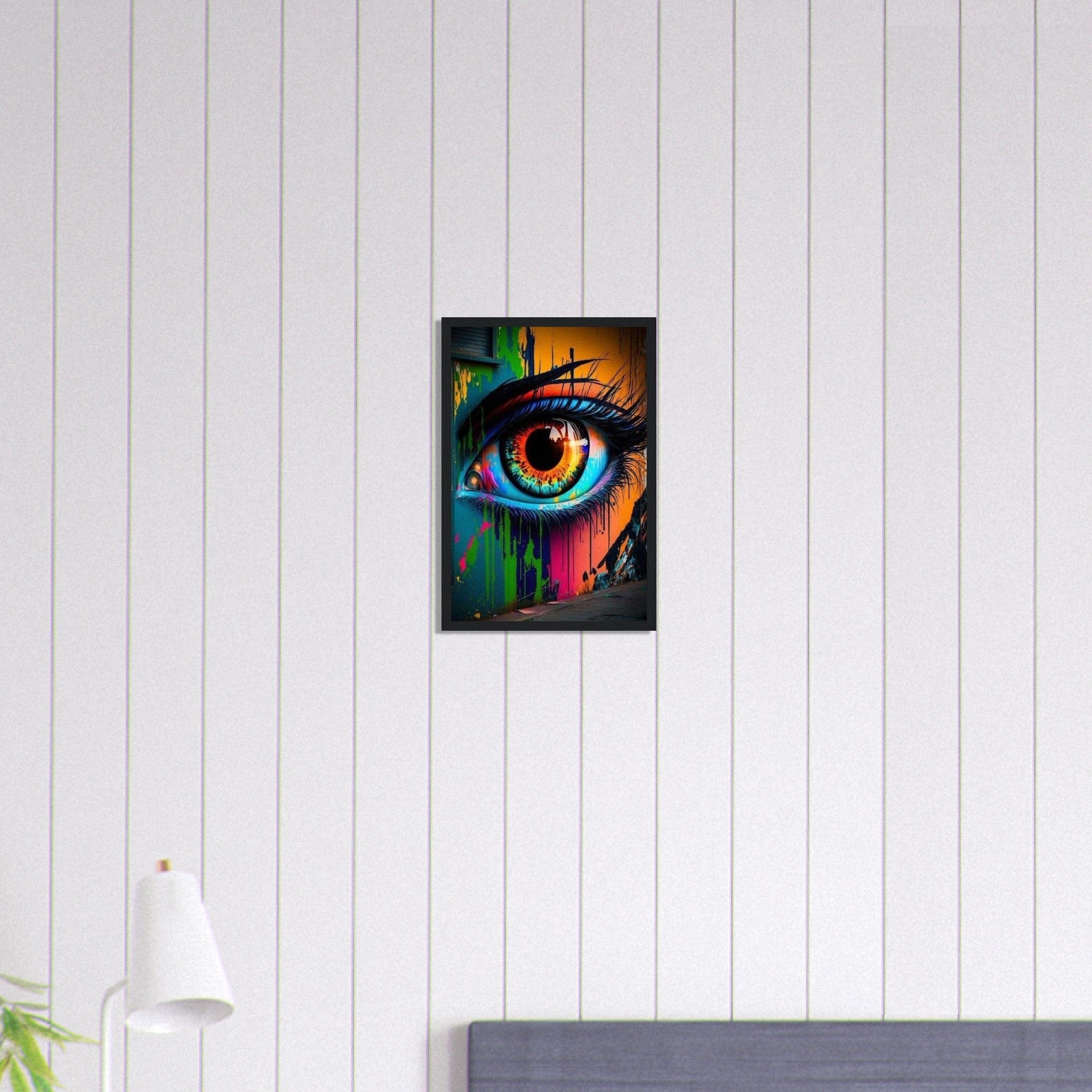 Canvanation Print Material 30x45 cm / 12x18″ Tableau Street Art Oeil