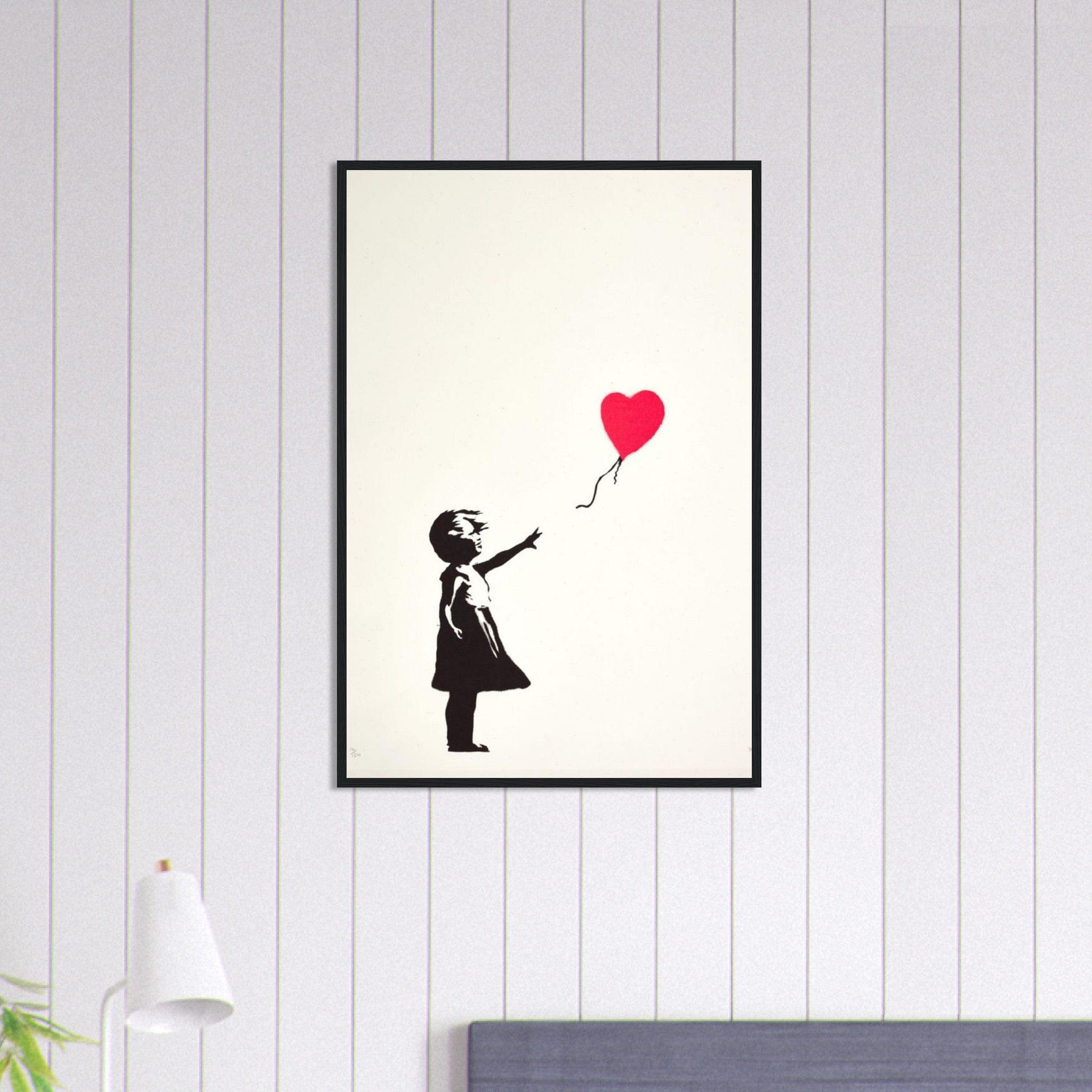 Canvanation Print Material 60x90 cm / 24x36″ Tableau Street Art Graffiti Banksy