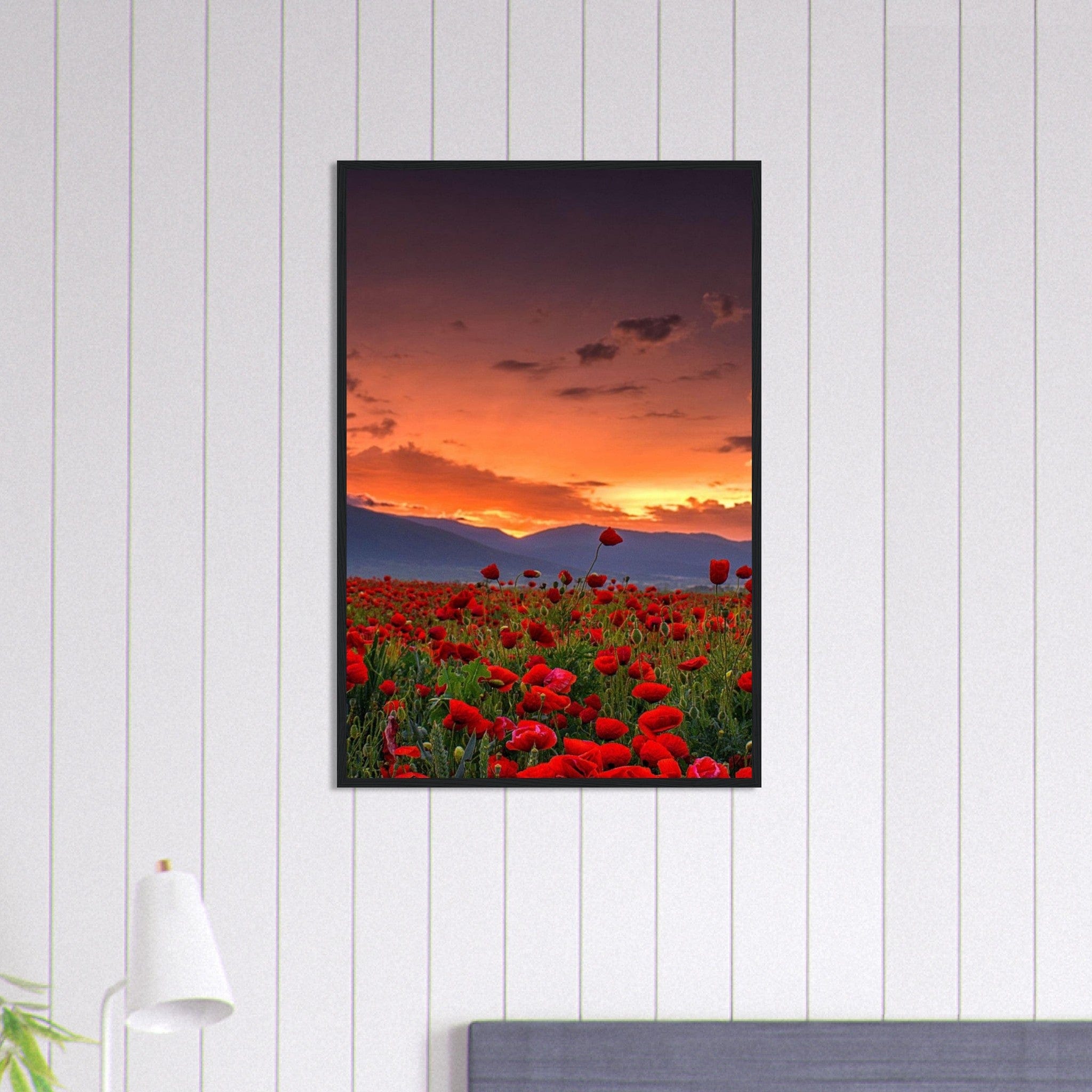 Canvanation Print Material Tableau Moderne Coquelicot