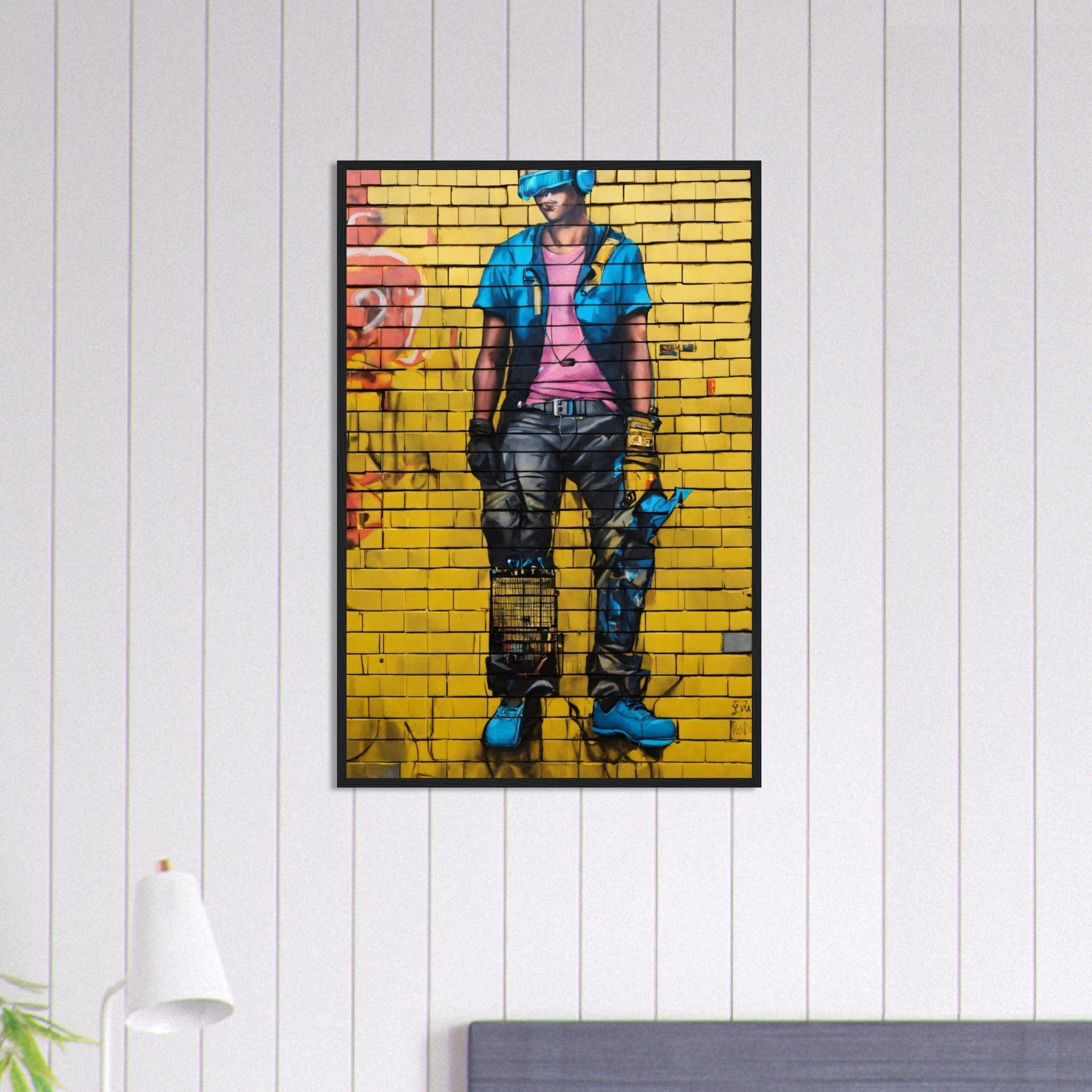 Canvanation Print Material 60x90 cm / 24x36″ Tableau Street Art Graffiti