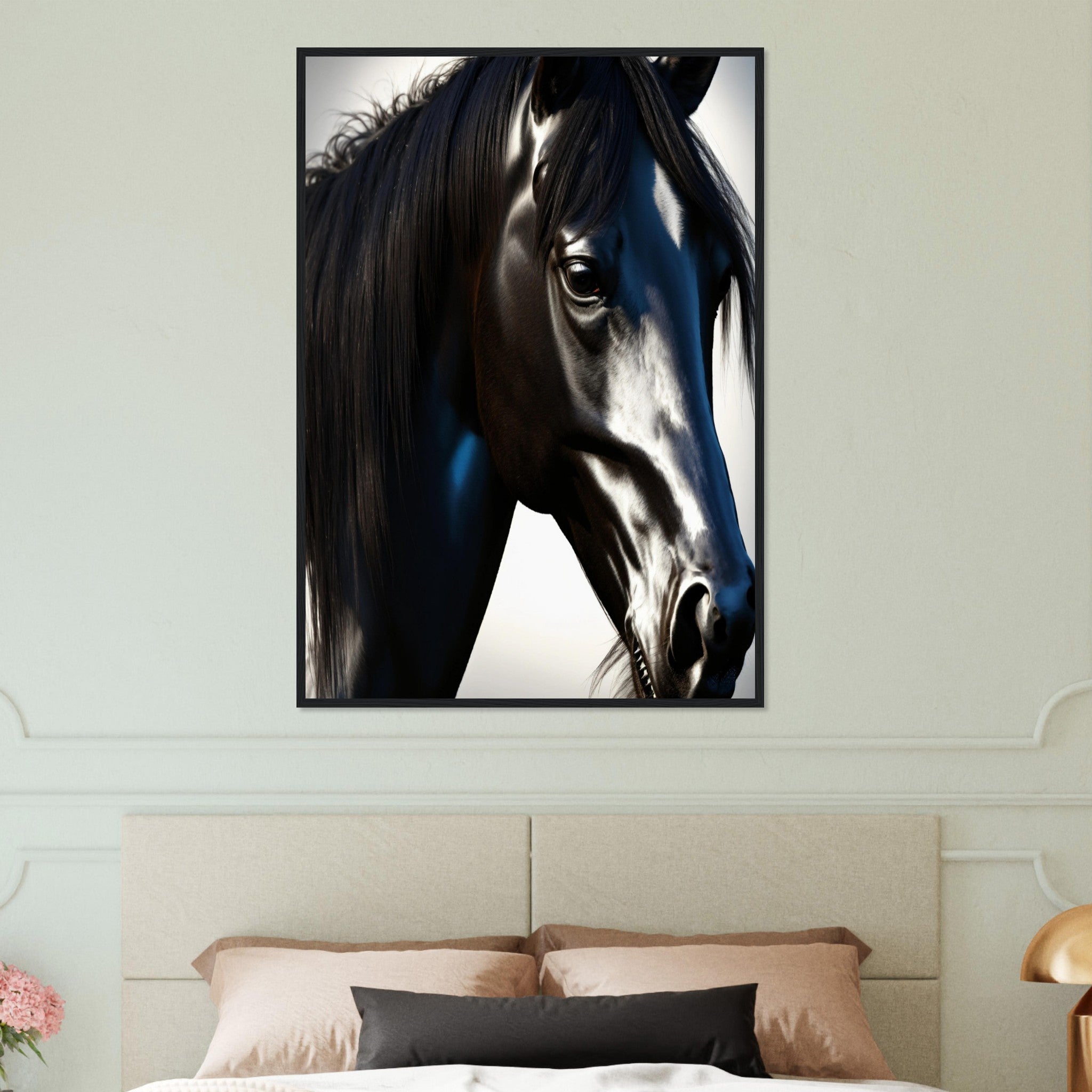 Canvanation Print Material Tableau Cheval Sauvage