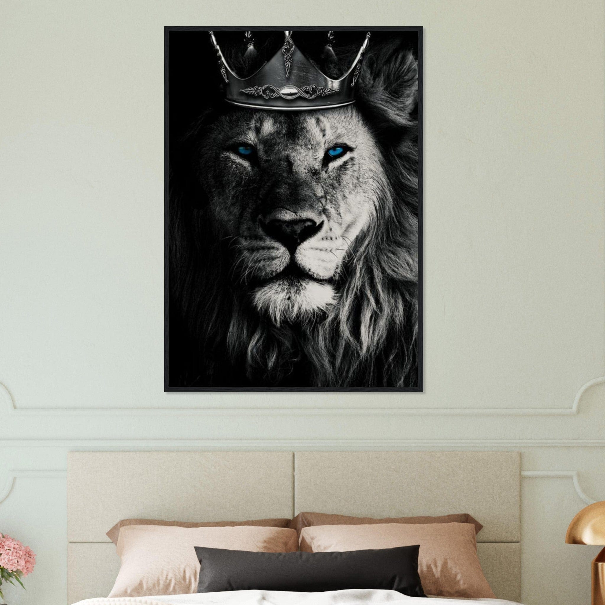 Canvanation Print Material Tableau Lion Street Art