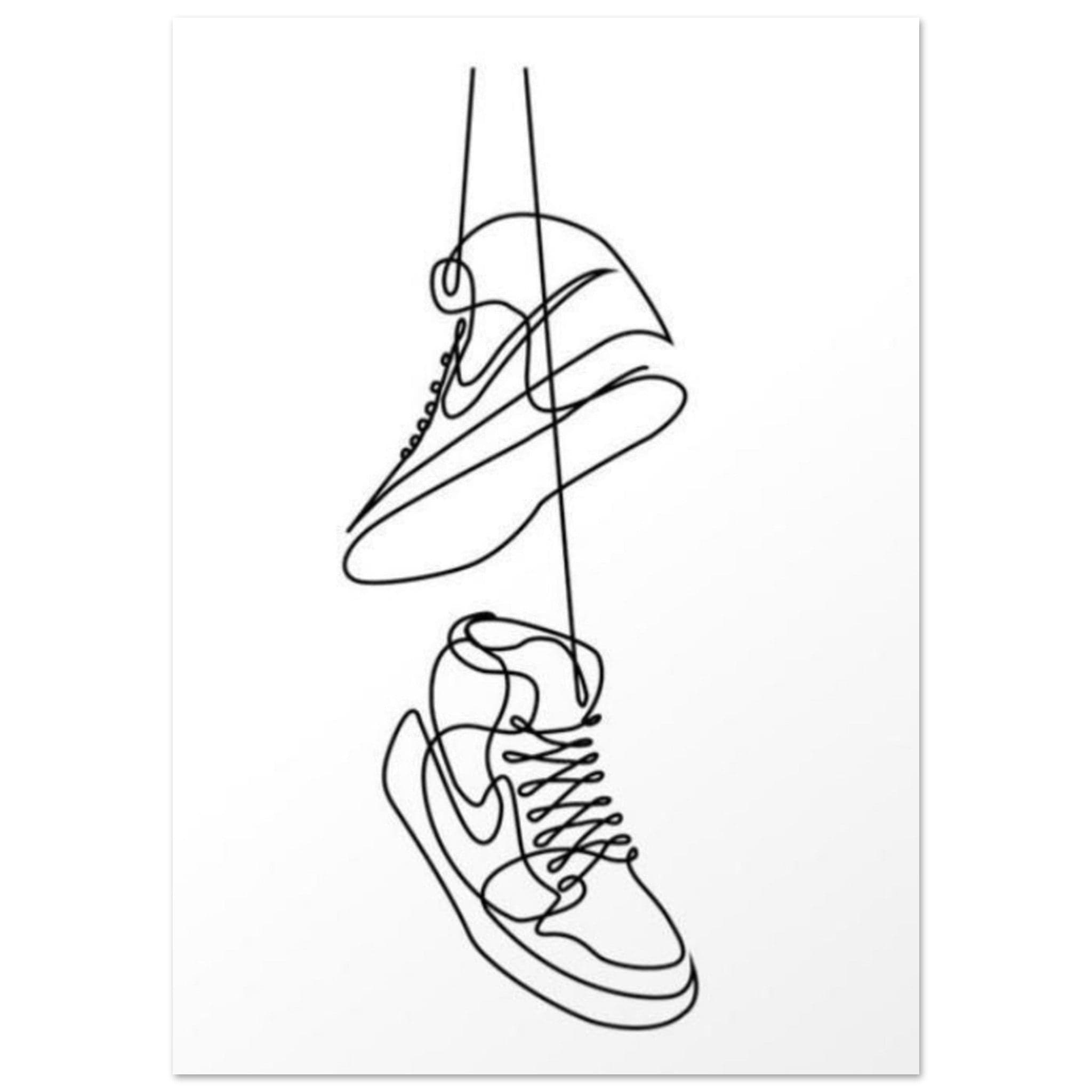 Gelato Print Material A1 (59.4 x 84.1  cm) Poster Sneakers Jordan