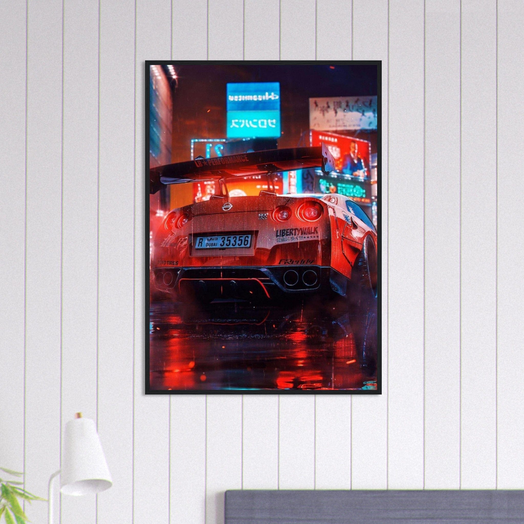 Canvanation Print Material 70x100 cm / 28x40″ Tableau Voiture Nissan Gt Skyline