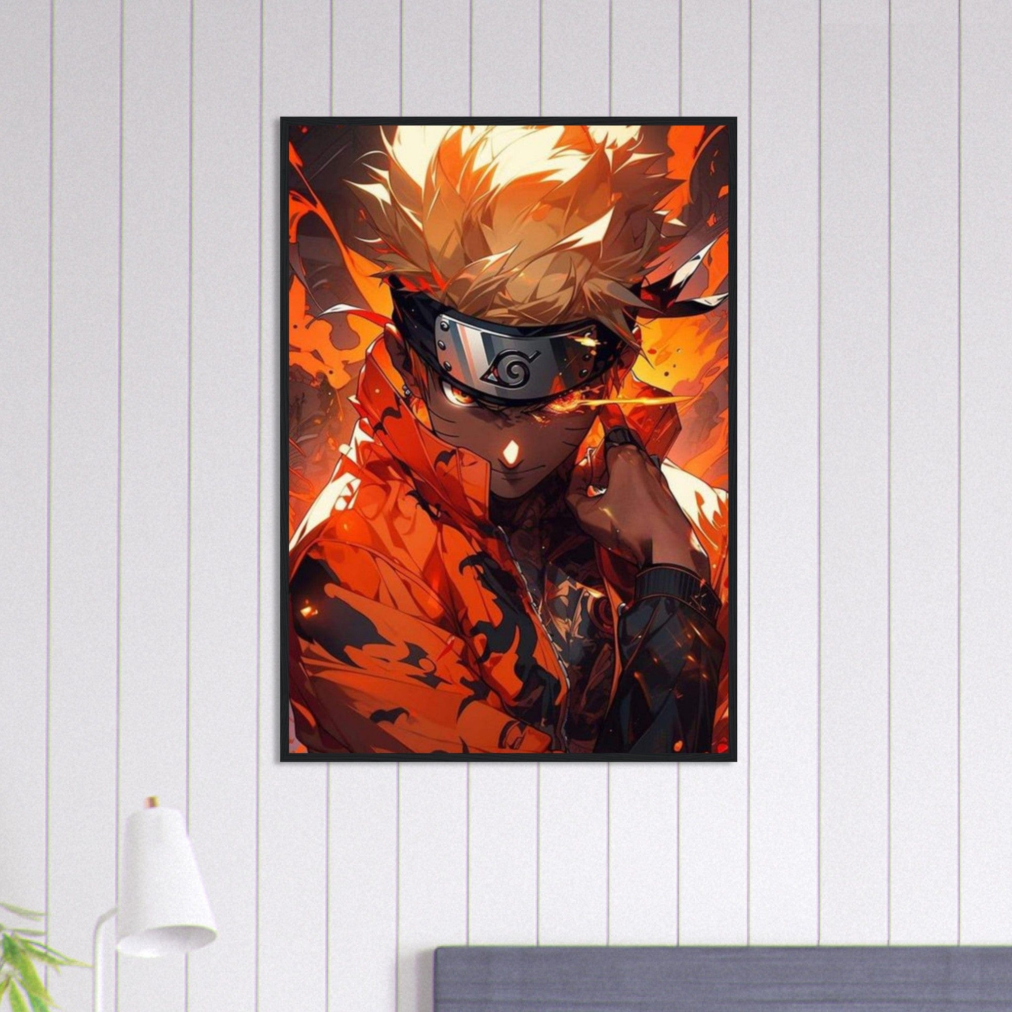 Canvanation Print Material 70x100 cm / 28x40″ Tableau Naruto Sharingan