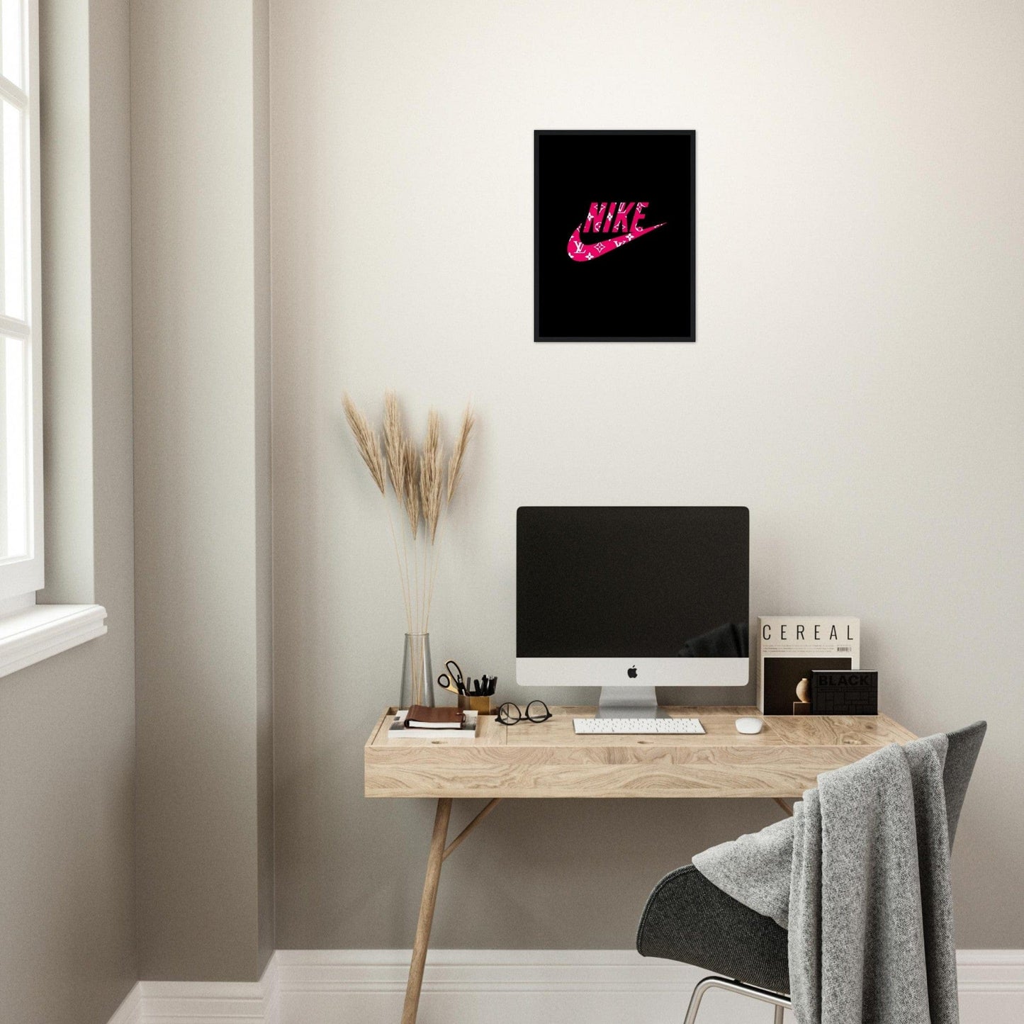 Tableau Nike Rose Canvanation