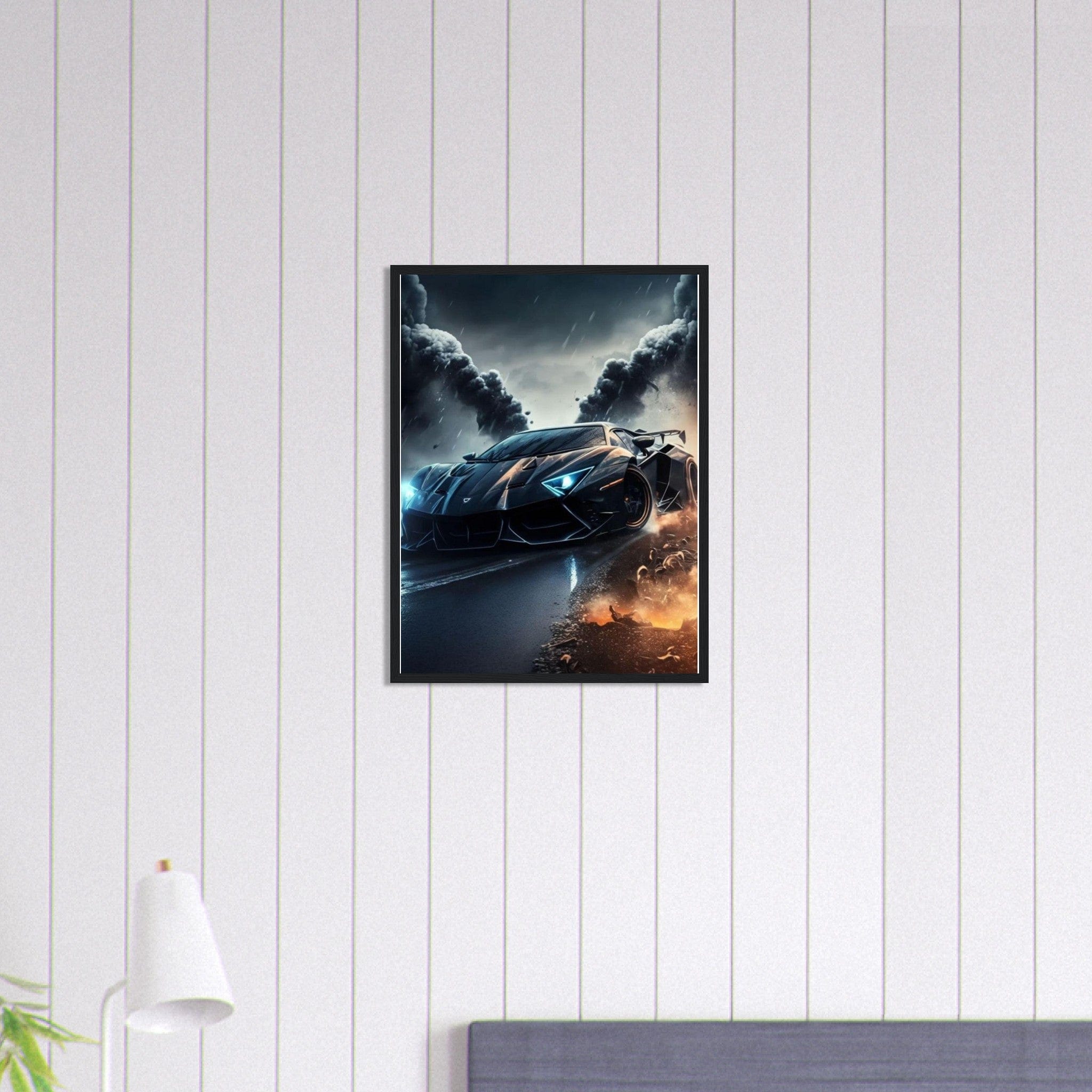 Canvanation Print Material 45x60 cm / 18x24″ Tableau Voiture Apex Alpha