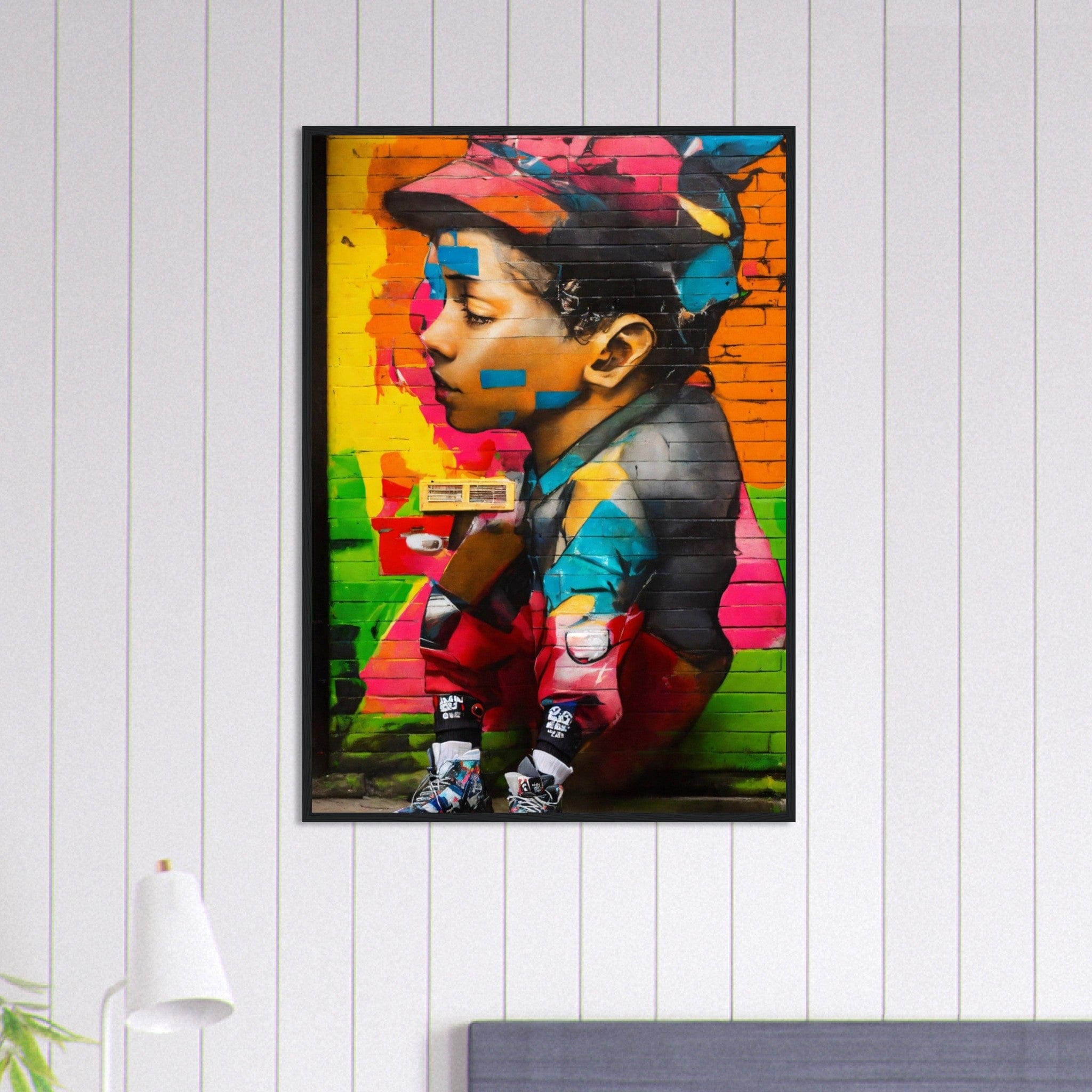 Canvanation Print Material 70x100 cm / 28x40″ Tableau Street Art Graffiti