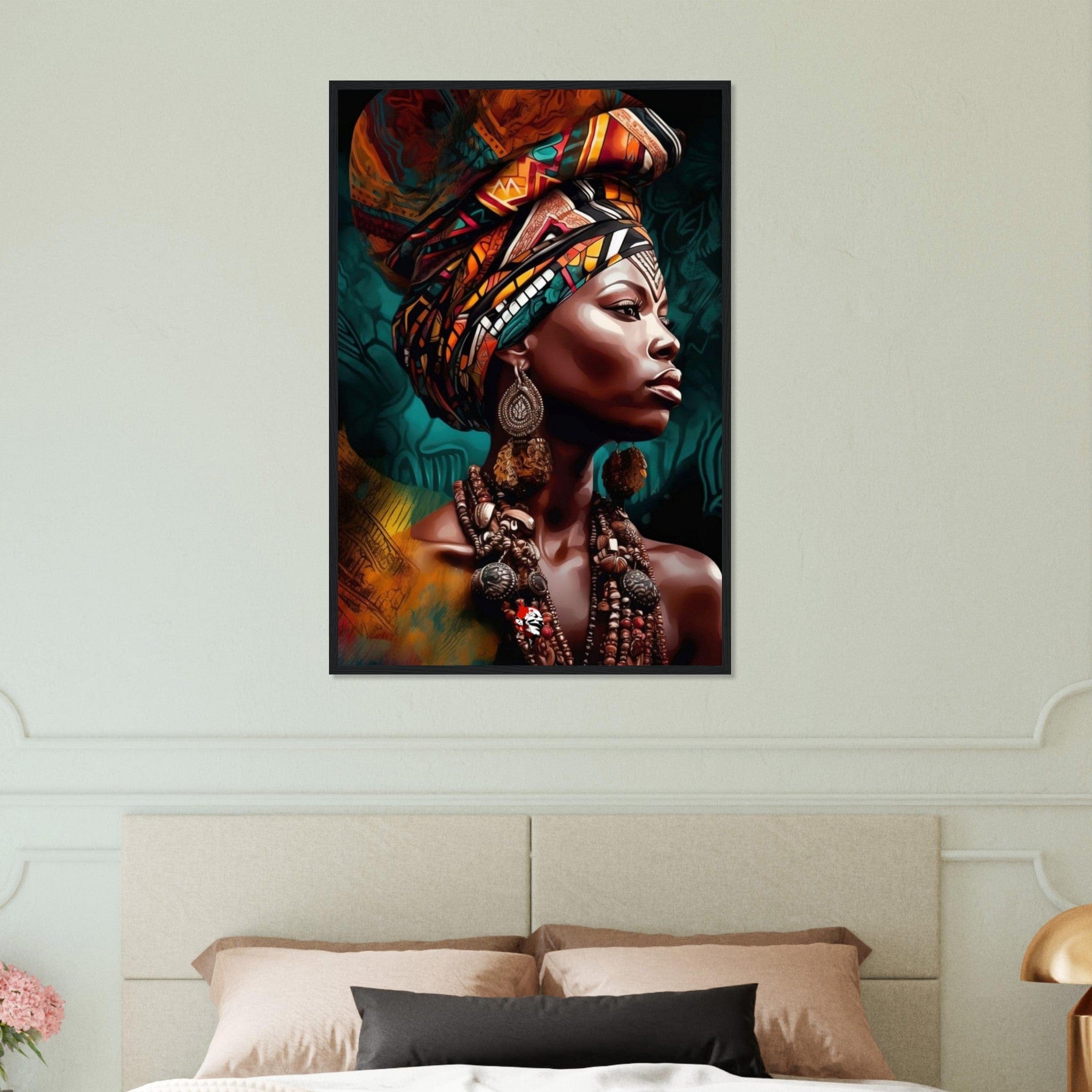 Canvanation Print Material 60x90 cm / 24x36″ Tableau Femme Antillaise