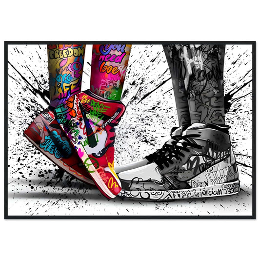Canvanation Print Material 70x100 cm / 28x40″ Tableau De Luxe Air Jordan