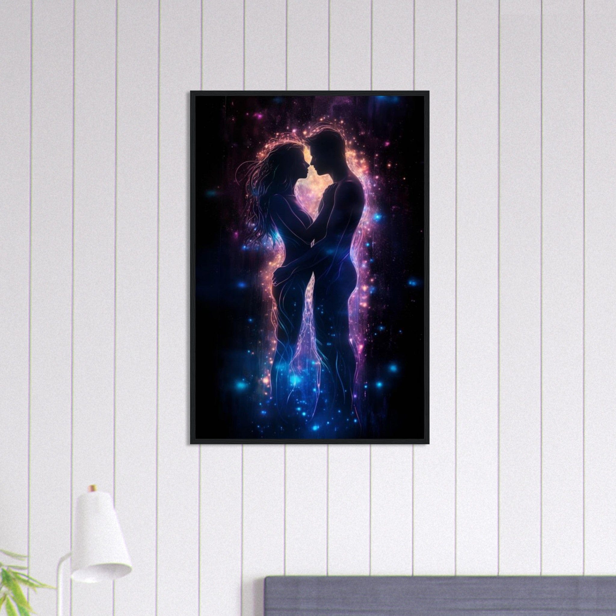 Canvanation Print Material 60x90 cm / 24x36″ Tableau Couple Amour Fusionnel