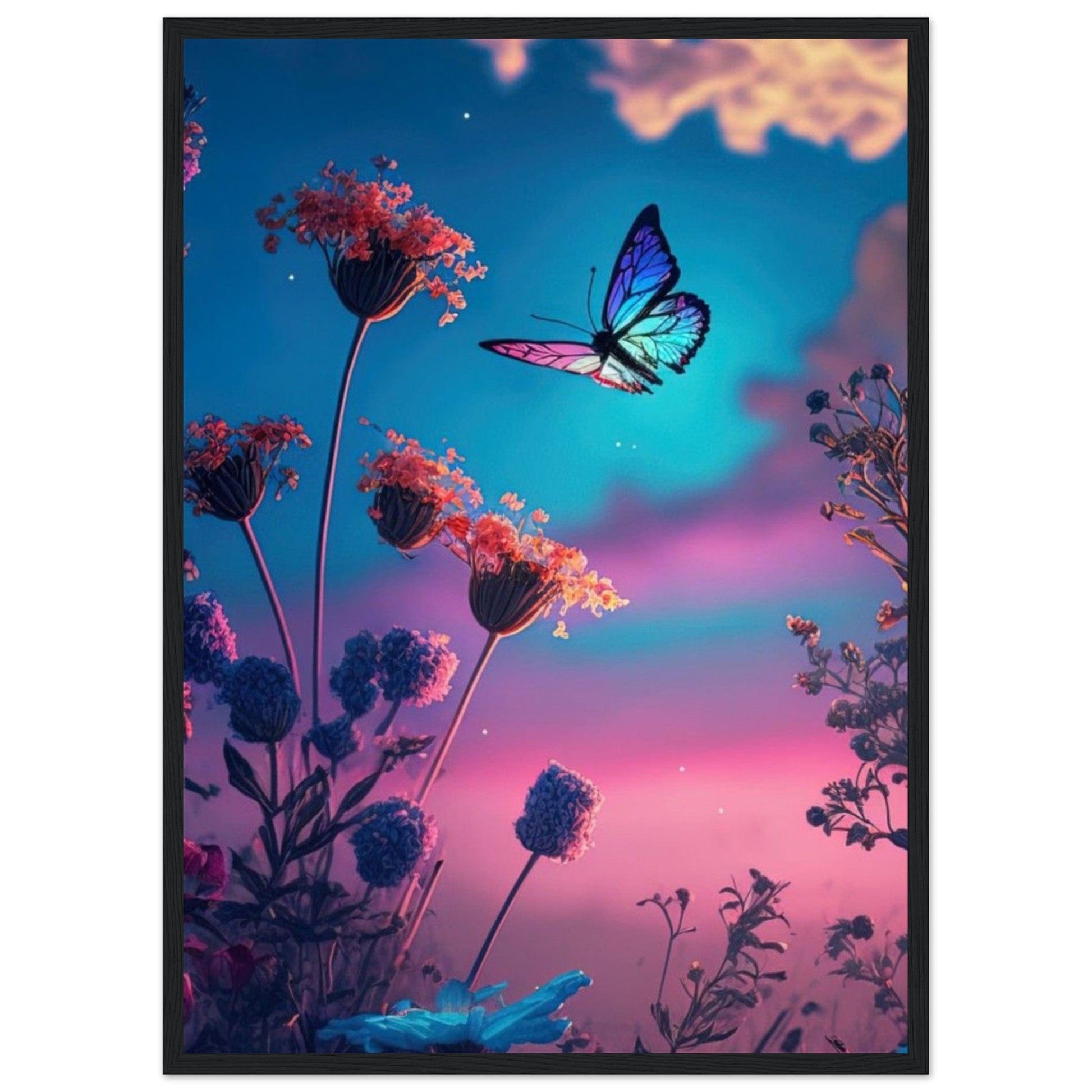 Tableau Papillon Moderne - Canvanation