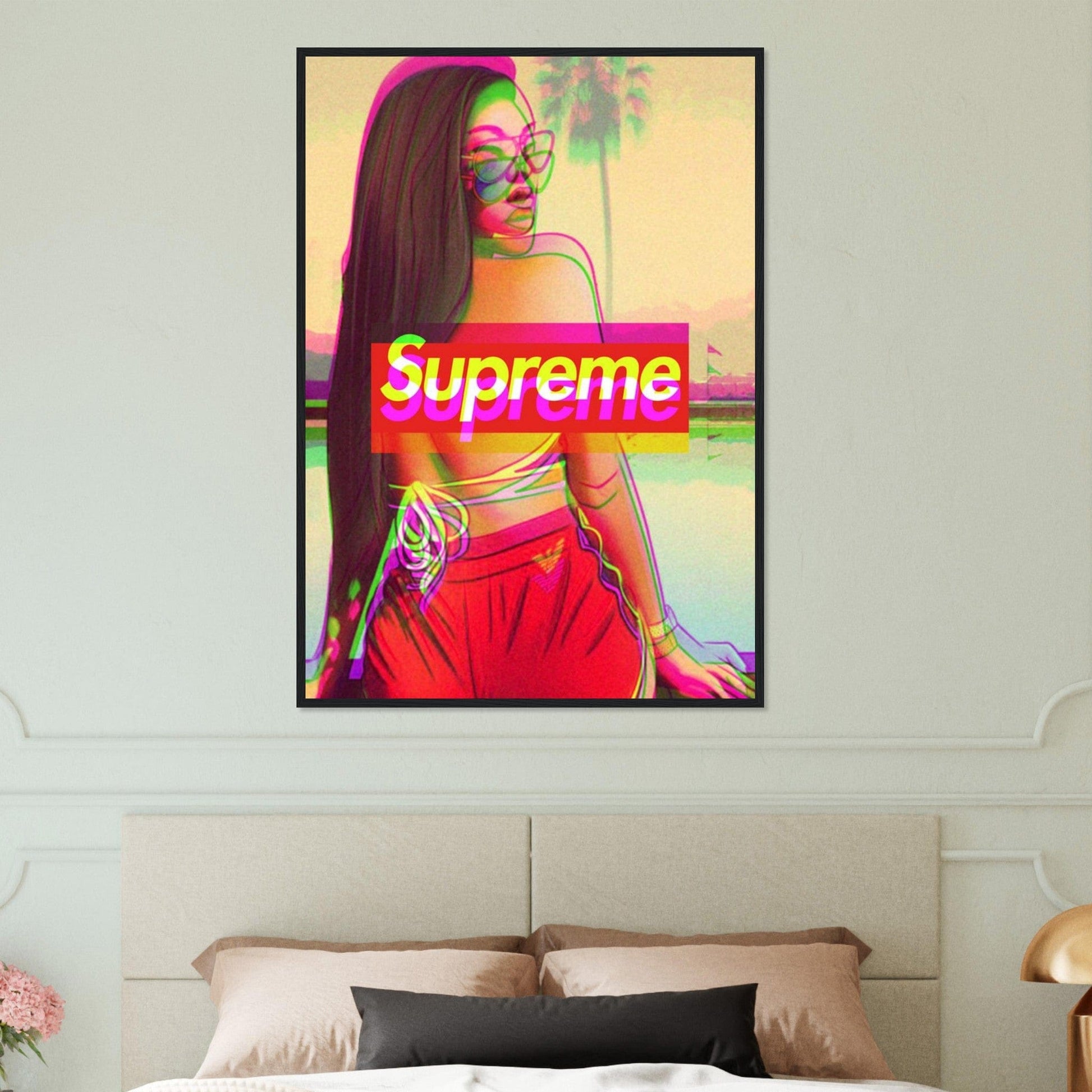 Tableau Marque De Luxe Supreme Femme Canvanation