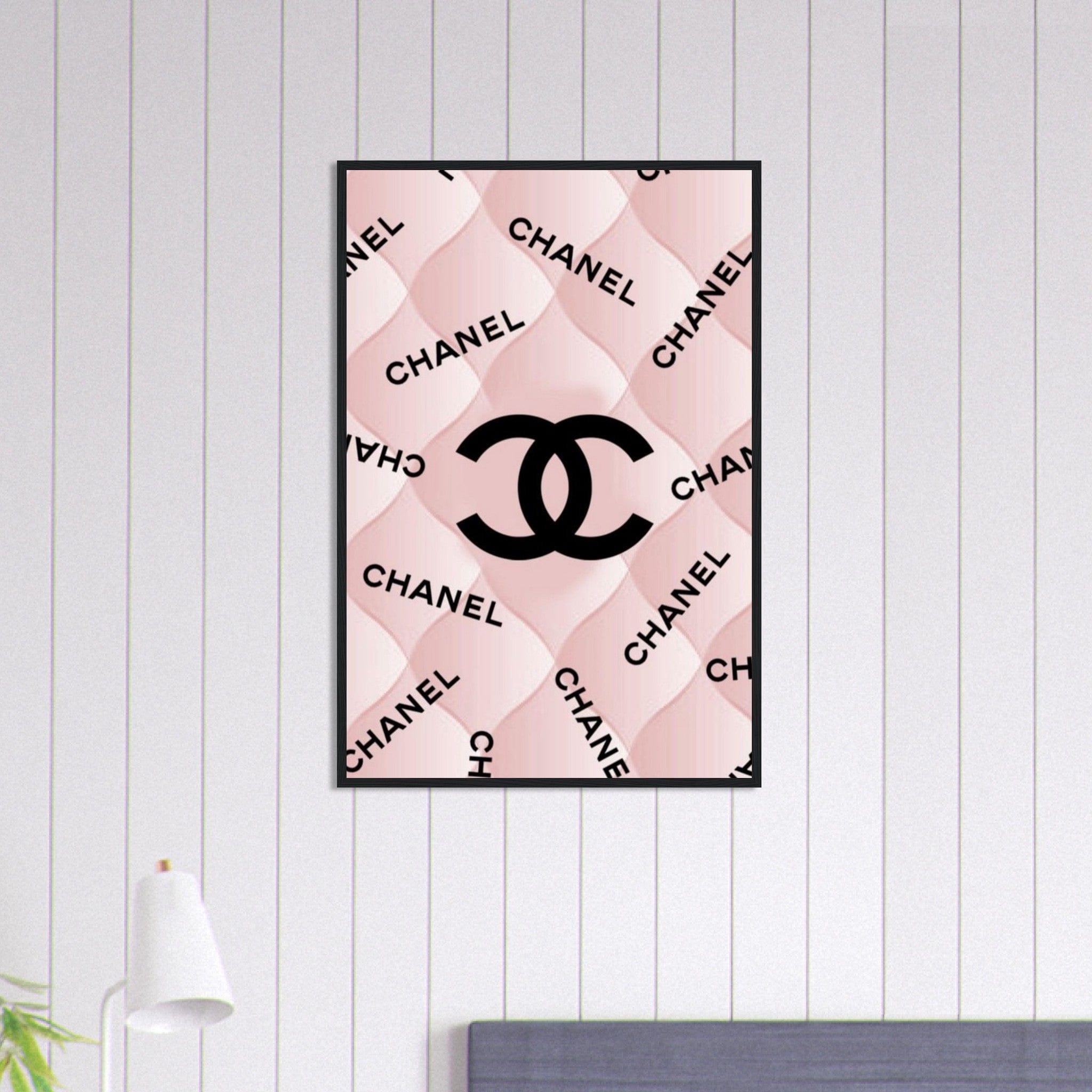 Tableau Chanel Fond Matelasse Canvanation