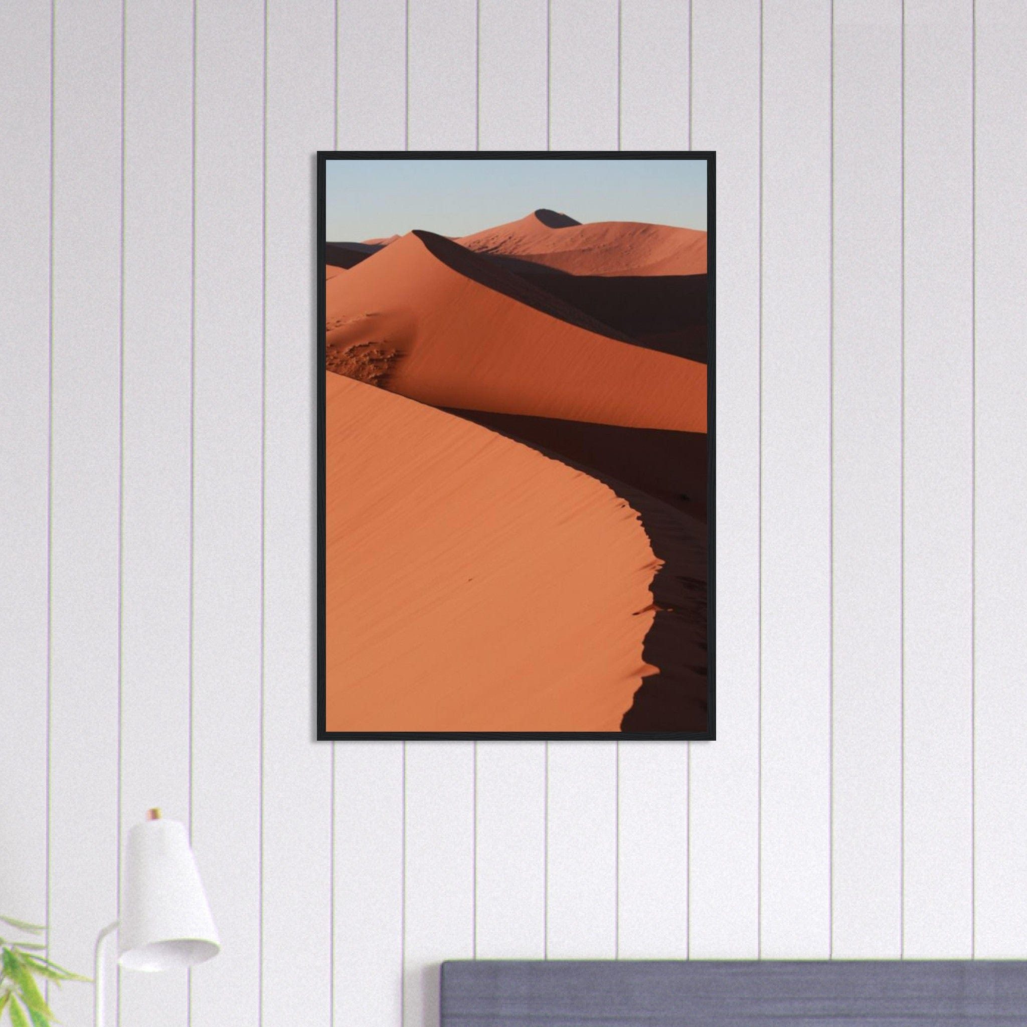 Canvanation Print Material 60x90 cm / 24x36″ Tableau Terracotta Chaleur Crépusculaire