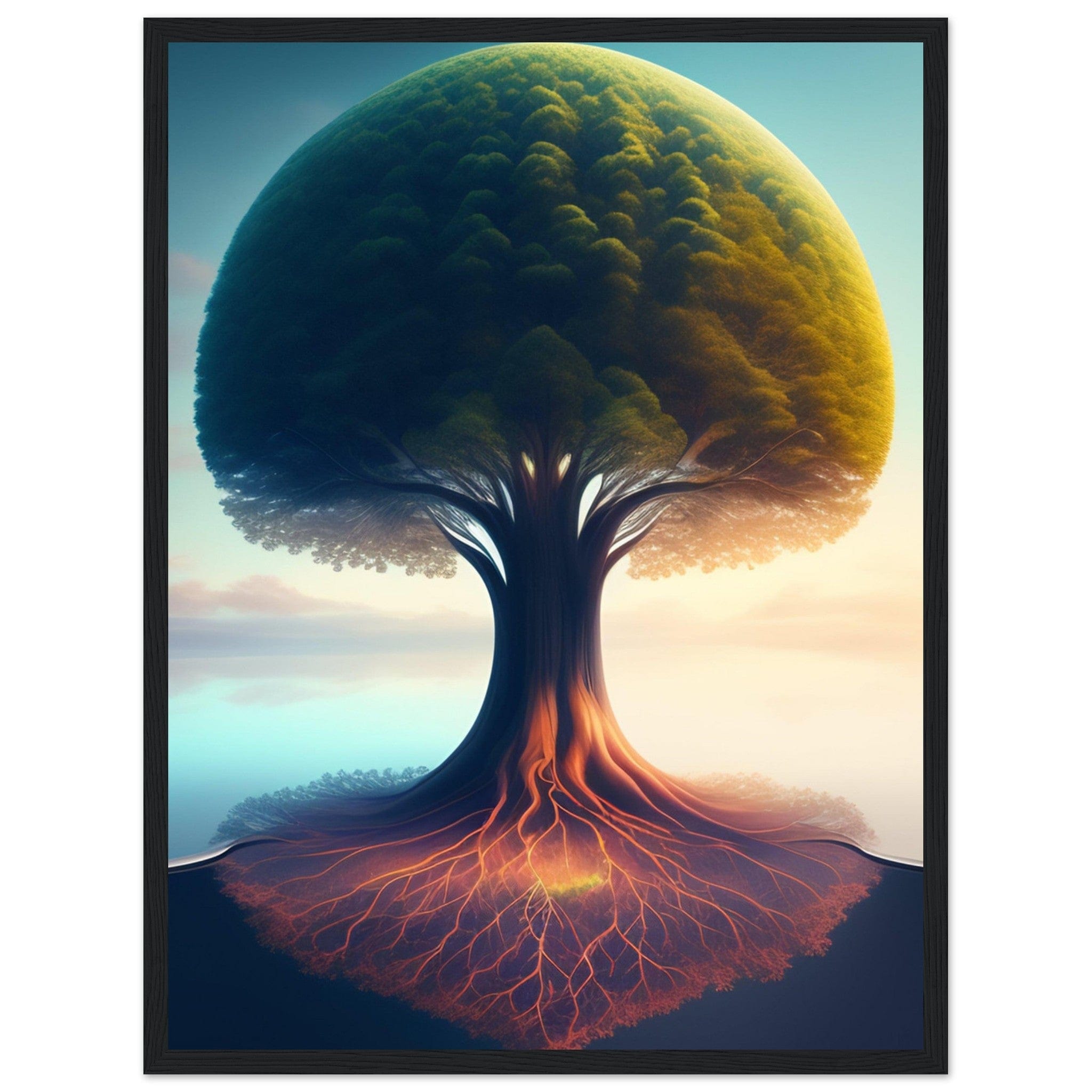 Canvanation Print Material Tableau L'Arbre de Vie: Son Symbolisme et Sa Signification