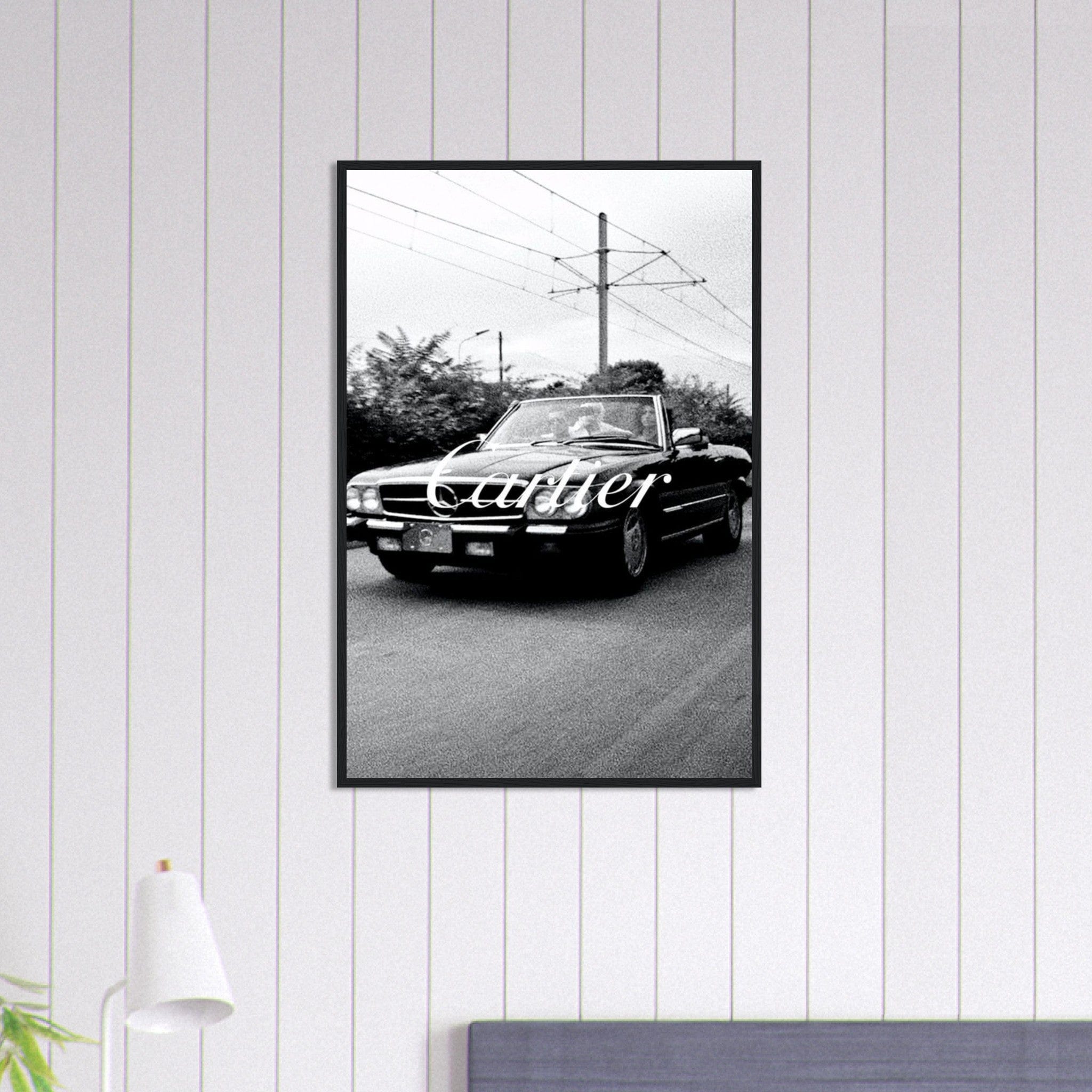 Canvanation Print Material 60x90 cm / 24x36″ Tableau Voiture et Cartier