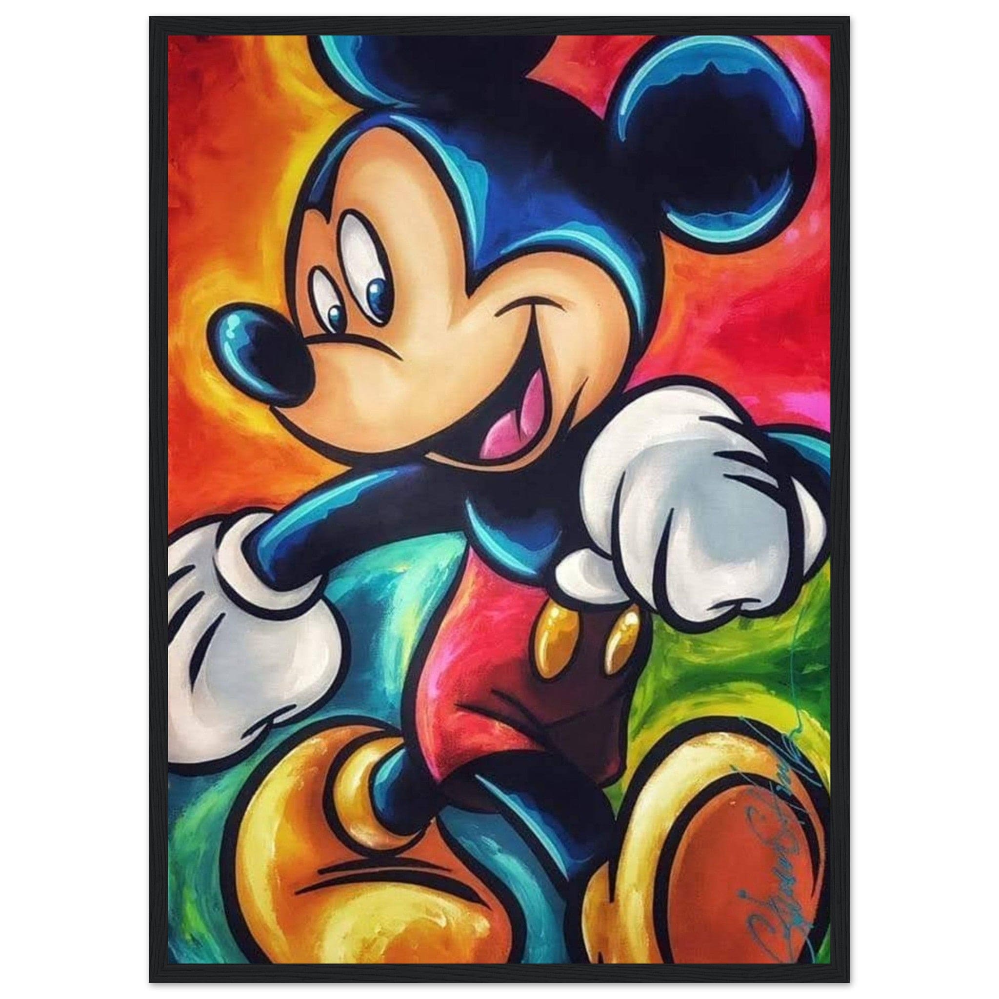 Gelato Print Material 50x70 cm / 20x28″ Tableau Mickey Vintage