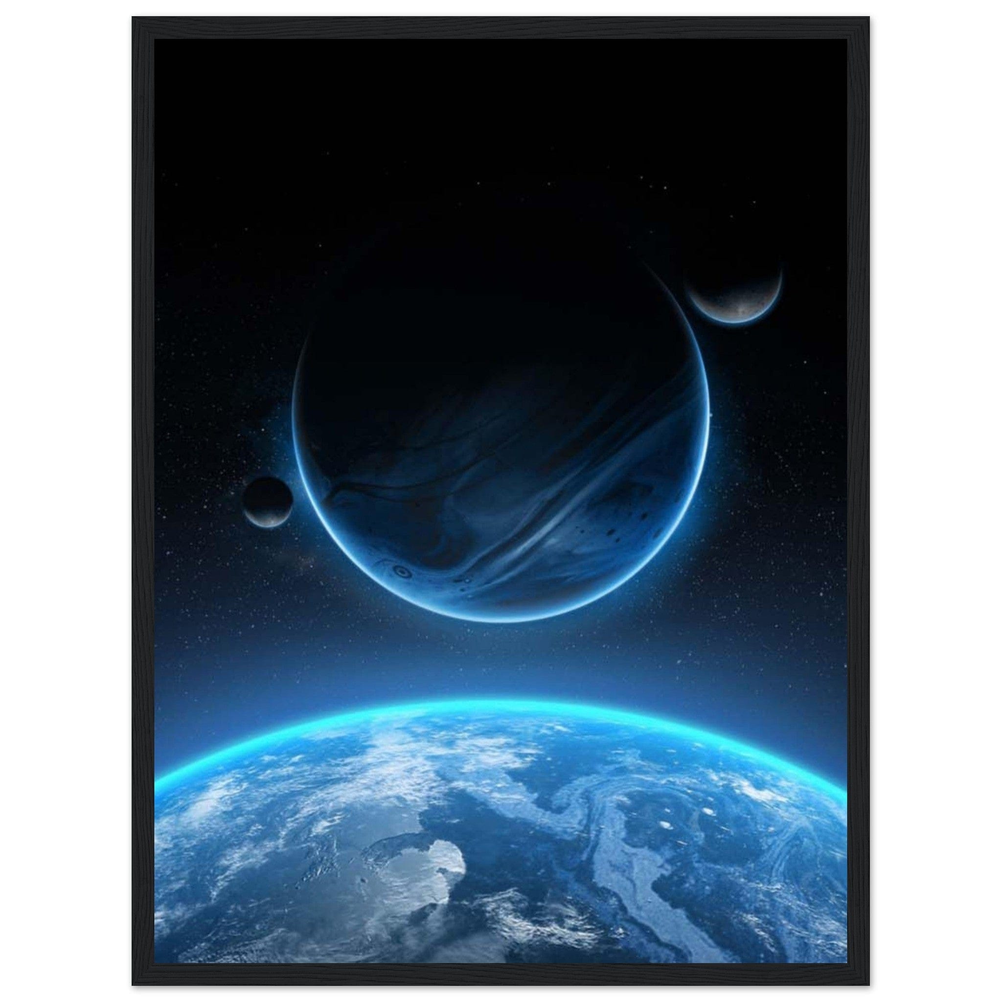 Canvanation Print Material 45x60 cm / 18x24″ Tableau Avec Lune