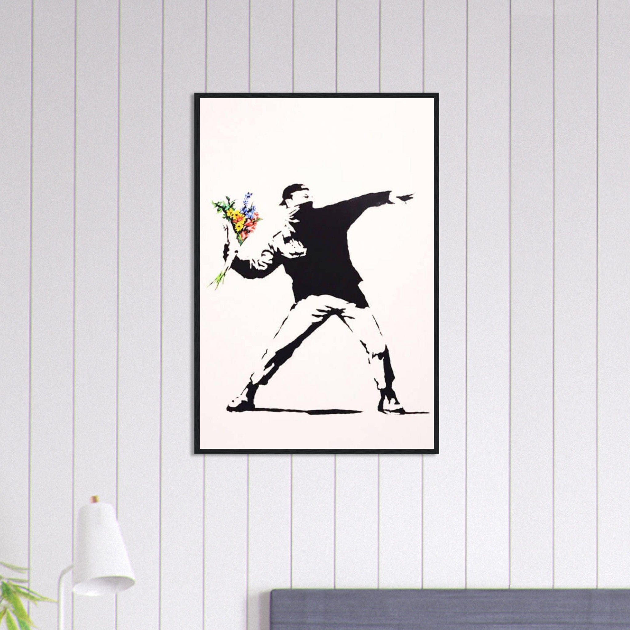 Canvanation Print Material 60x90 cm / 24x36″ Tableau Pop Art Banksy