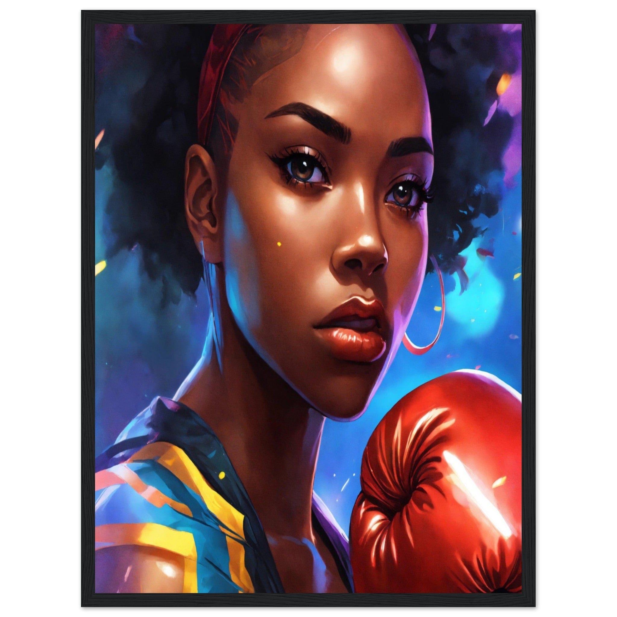 Canvanation Print Material Tableau Boxe Jade